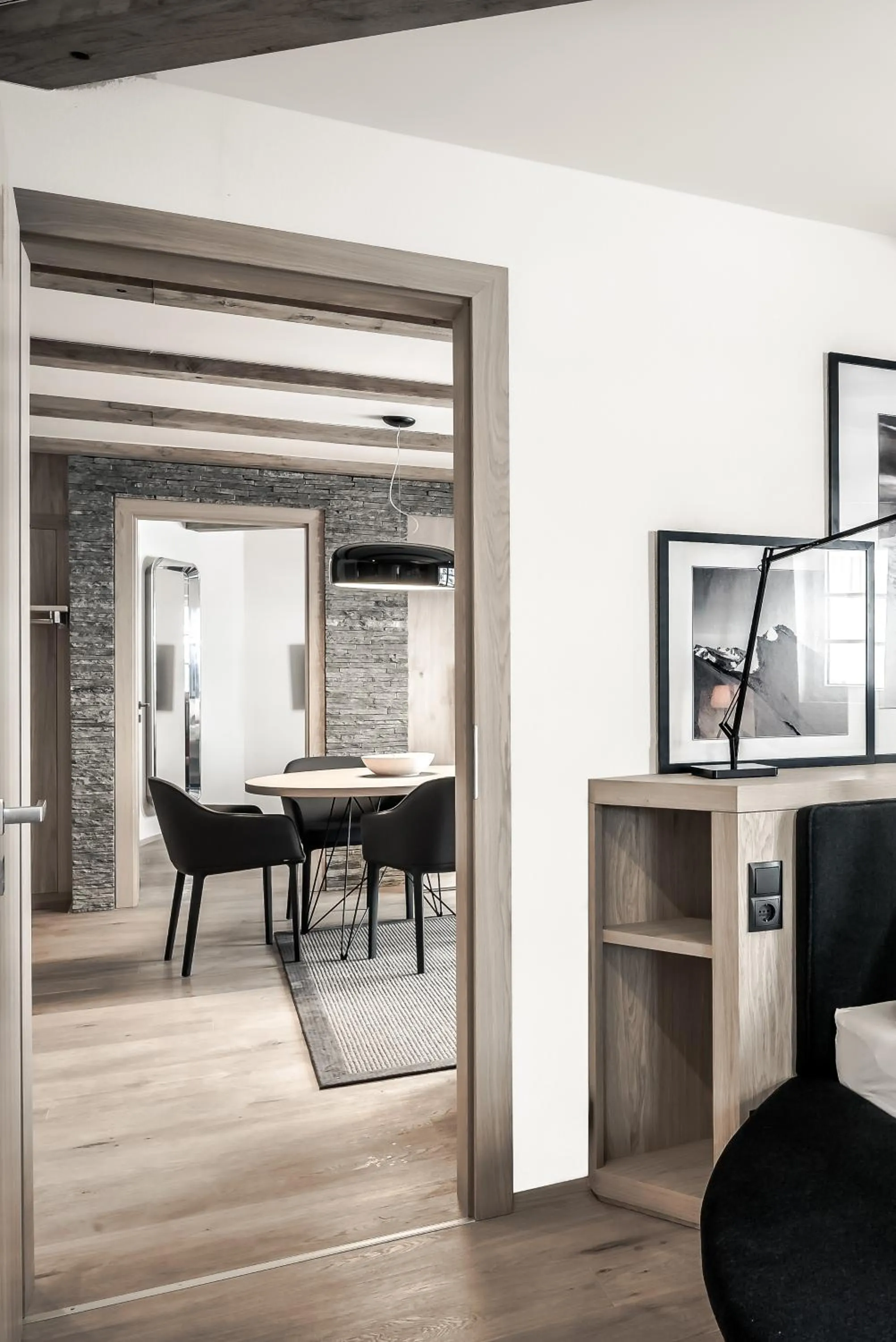 Decorative detail in Chalet Obergurgl Luxury Apartments