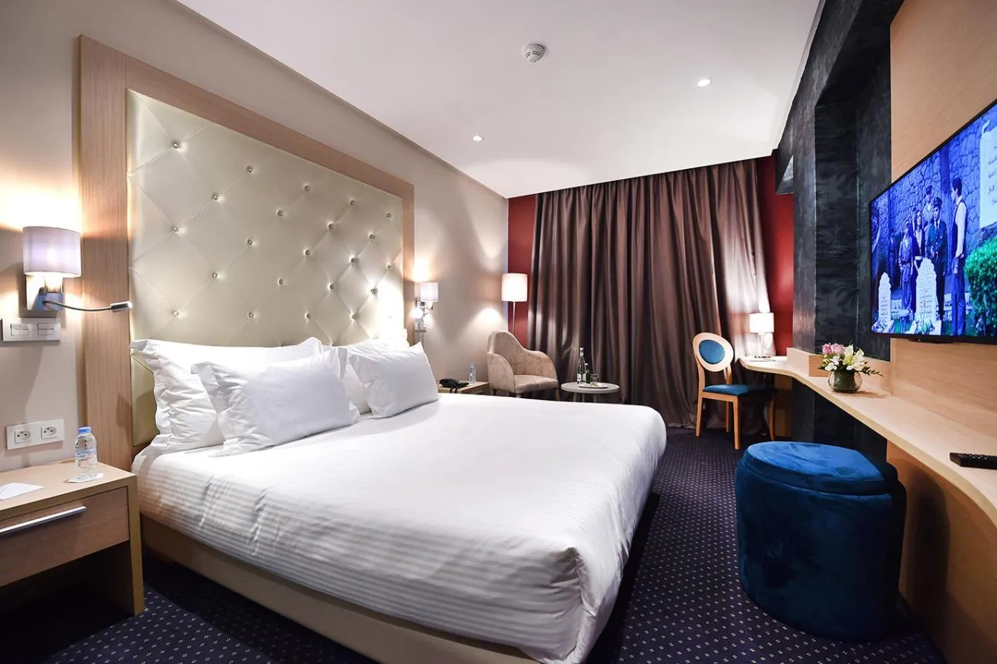 View (from property/room), Bed in Flower Town Hotel & Spa