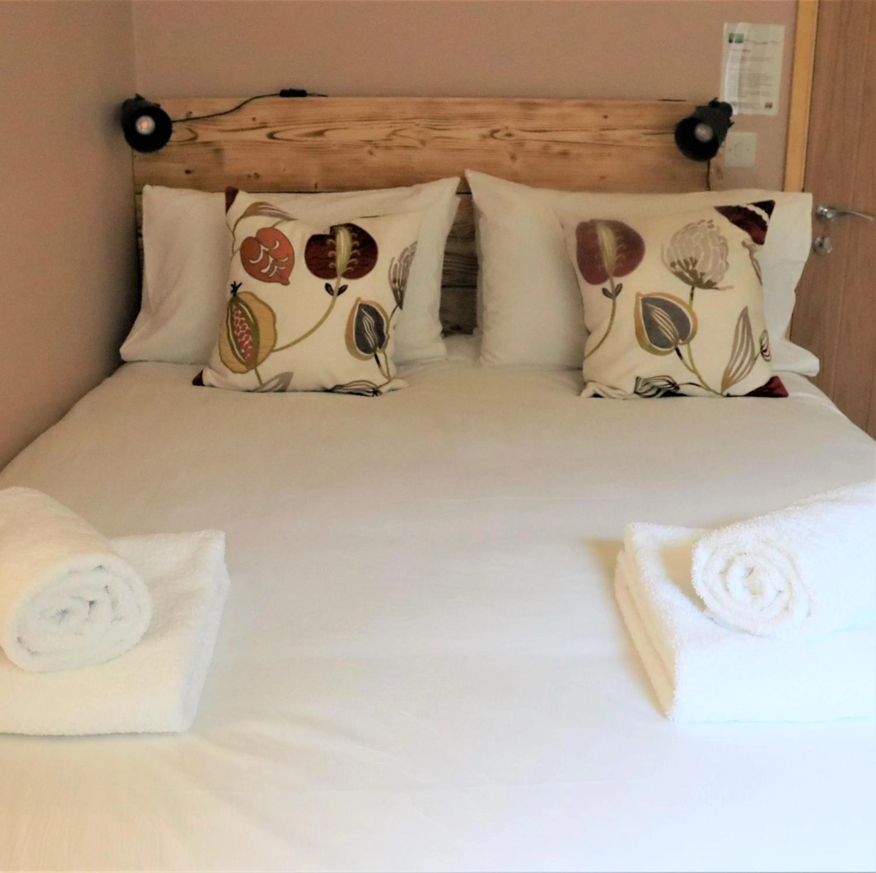 Bed in South Downs Eco Lodge & Camping