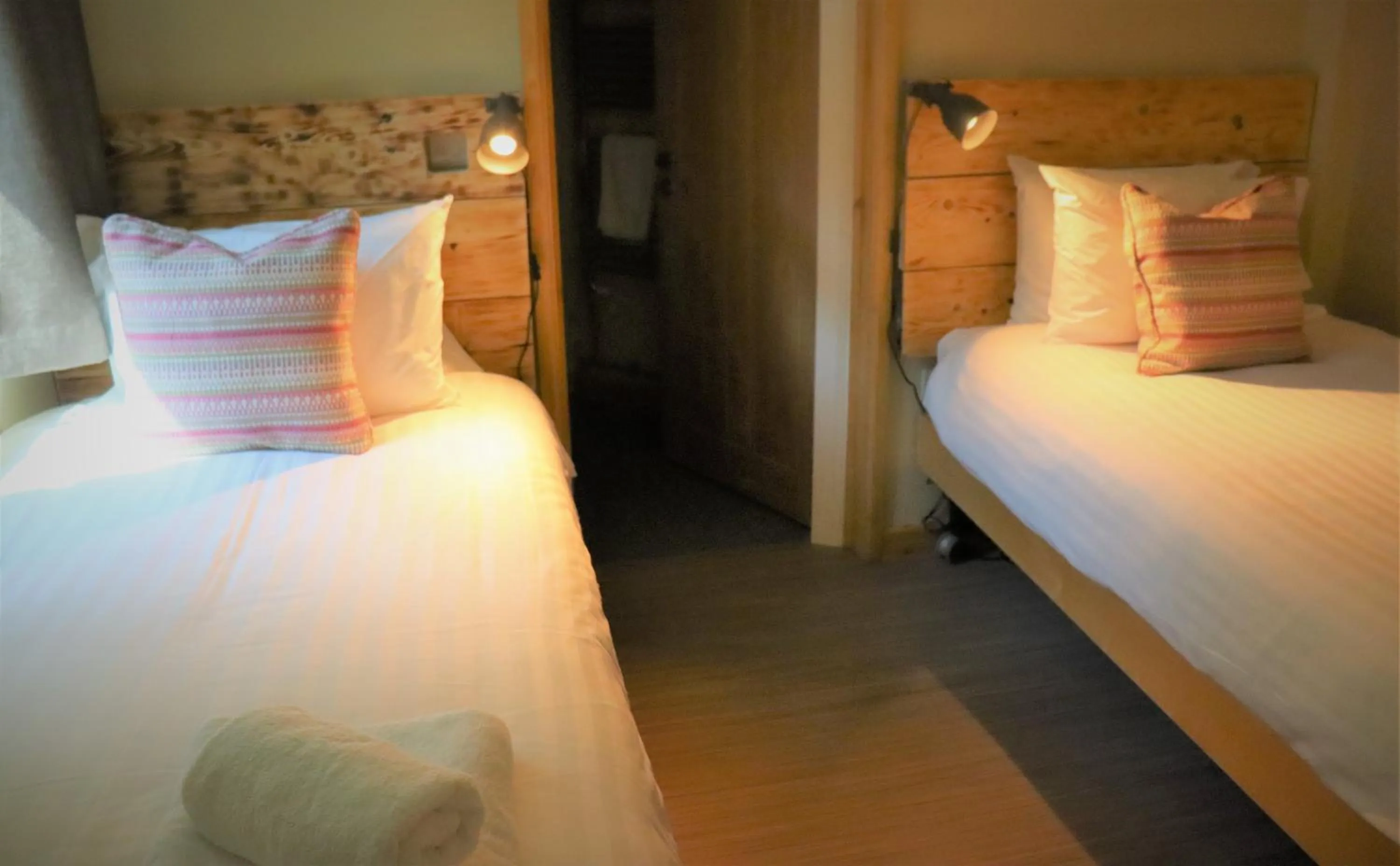 Bed in South Downs Eco Lodge & Camping
