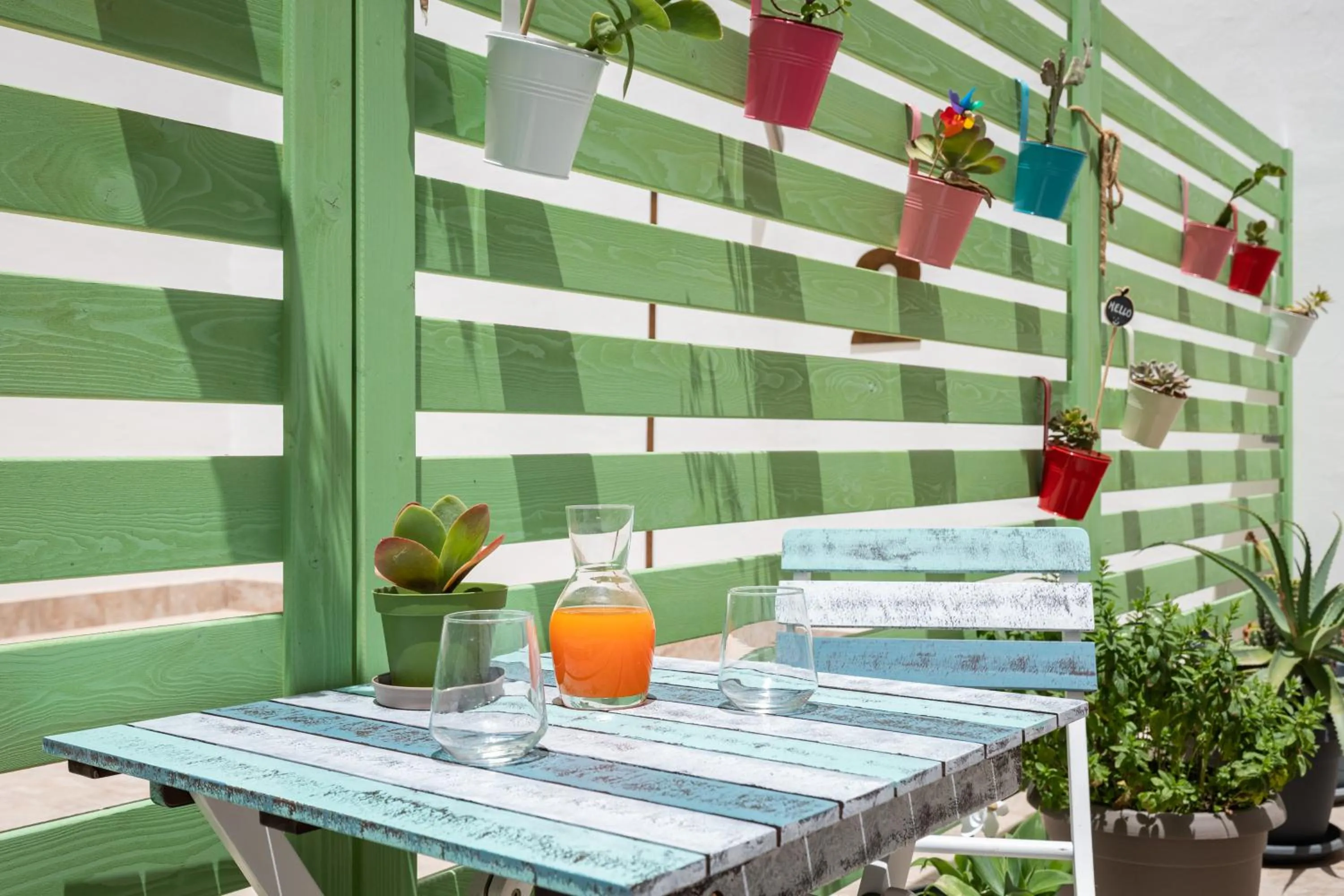 Patio in Volturno3 Suites & more