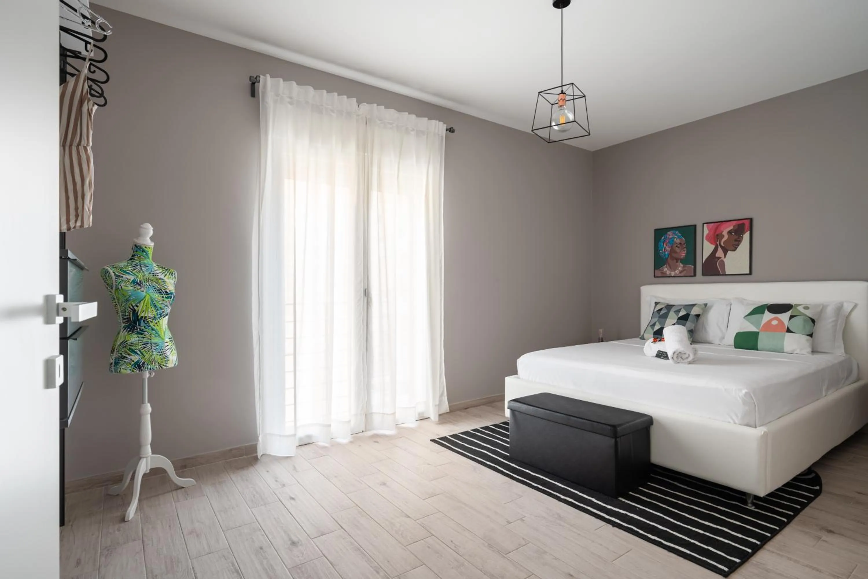 Bedroom, Bed in Volturno3 Suites & more