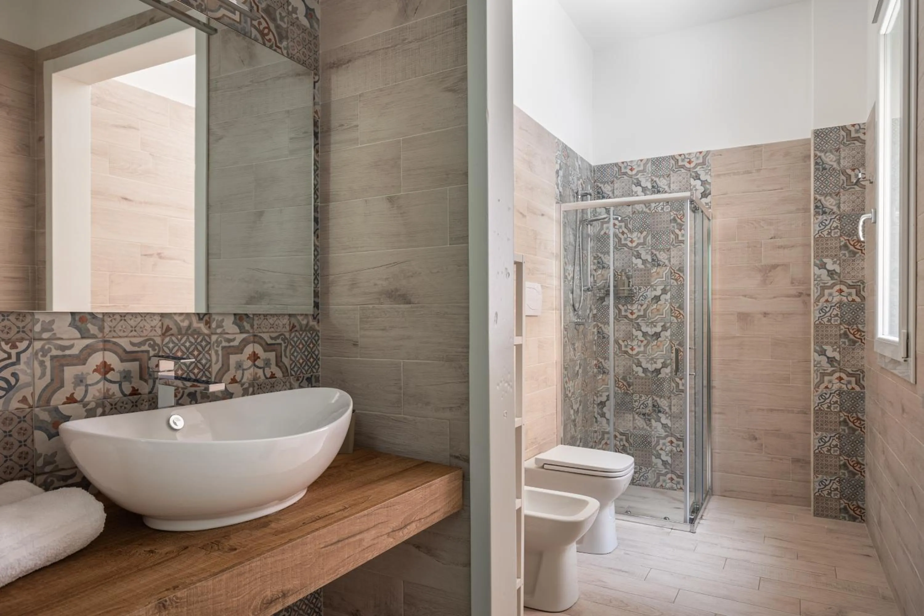 Bathroom in Volturno3 Suites & more