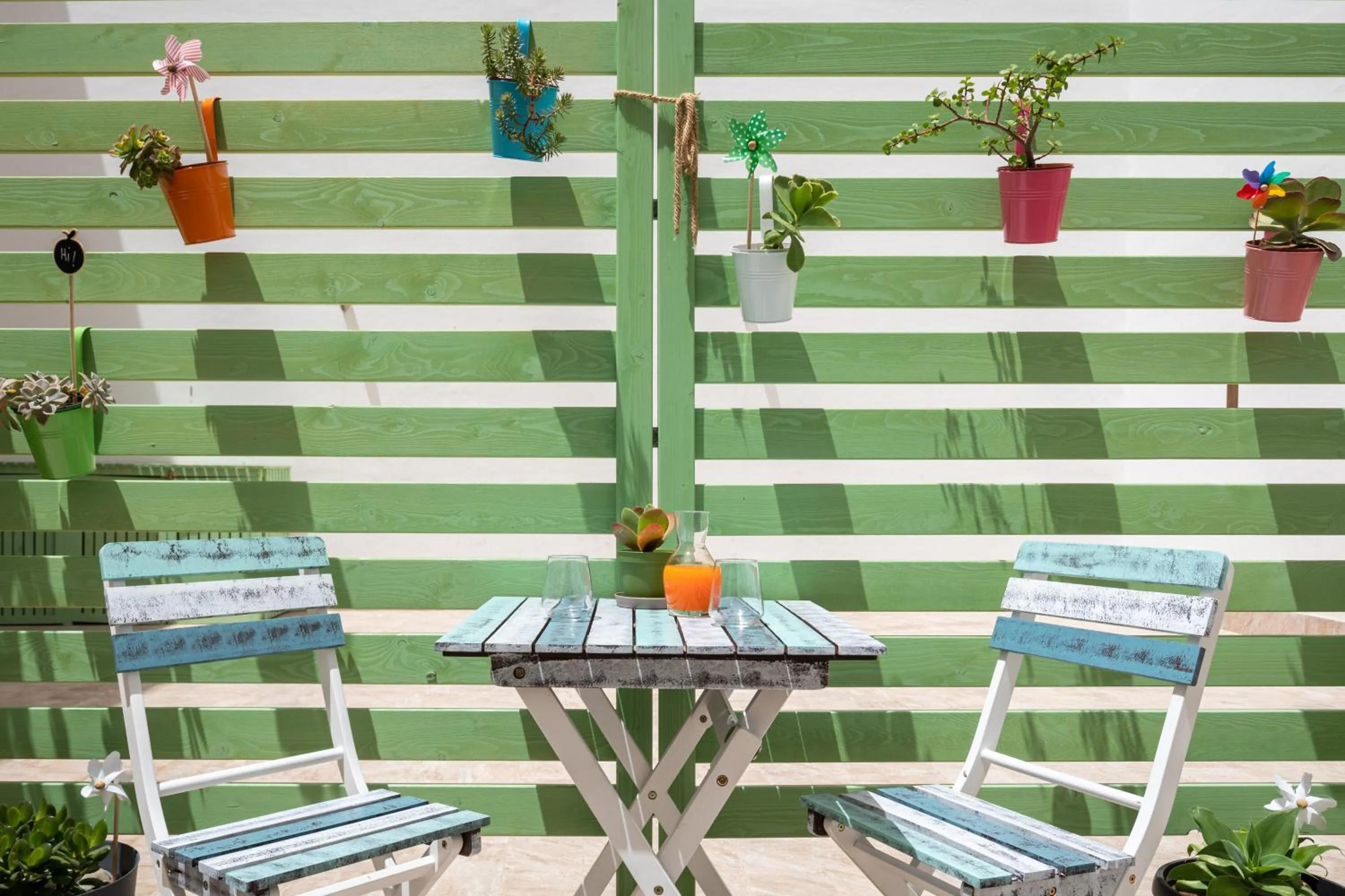 Patio in Volturno3 Suites & more