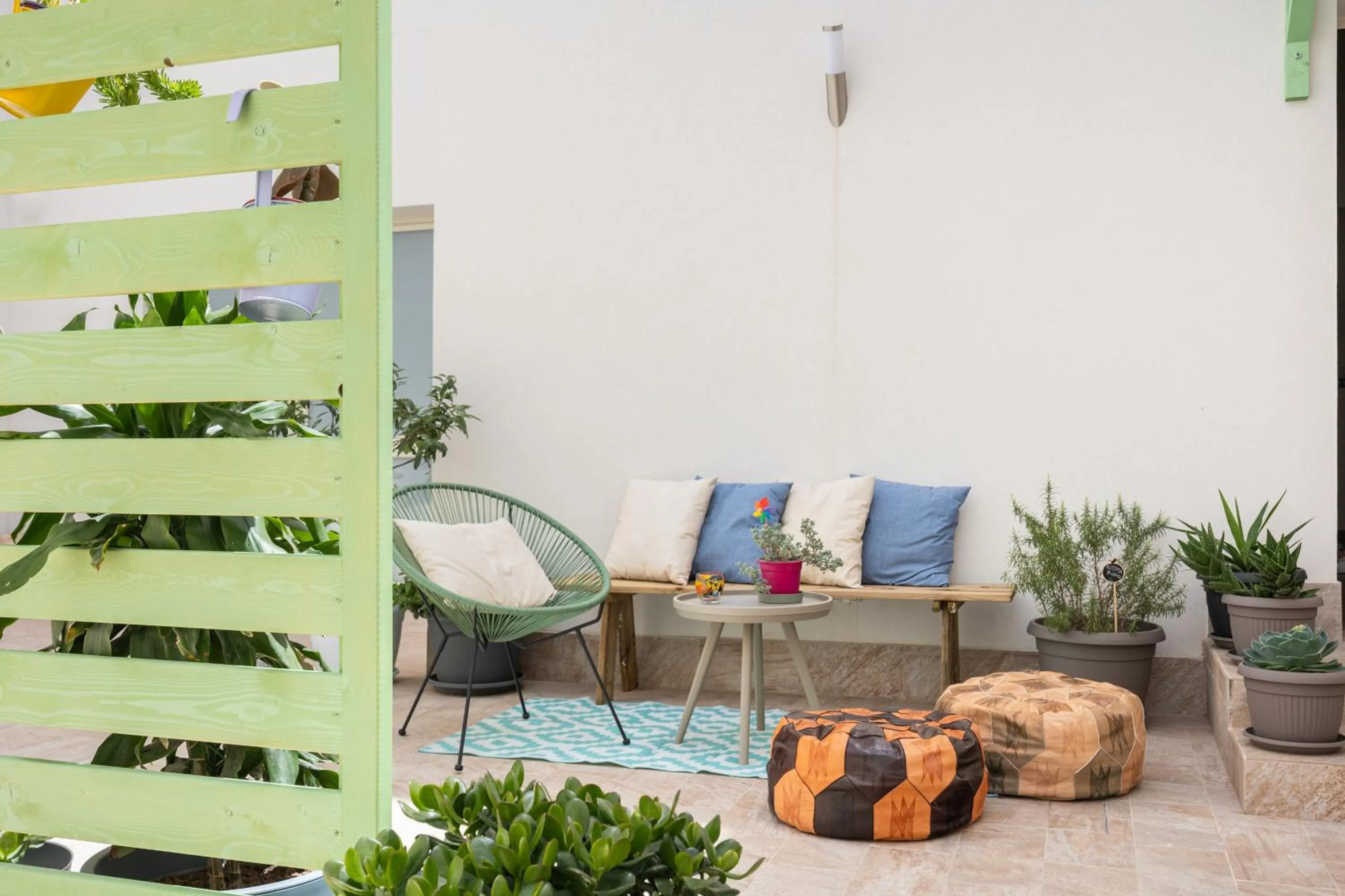 Patio in Volturno3 Suites & more