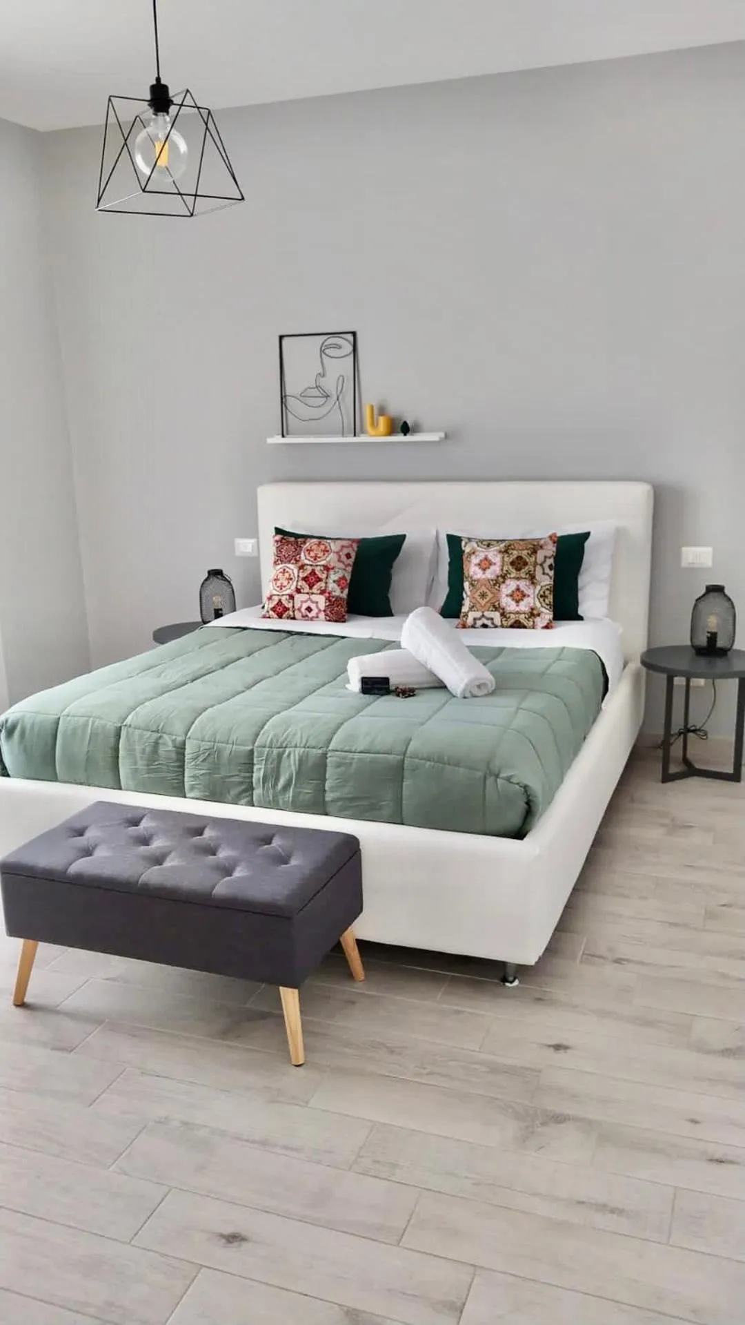 Bed in Volturno3 Suites & more