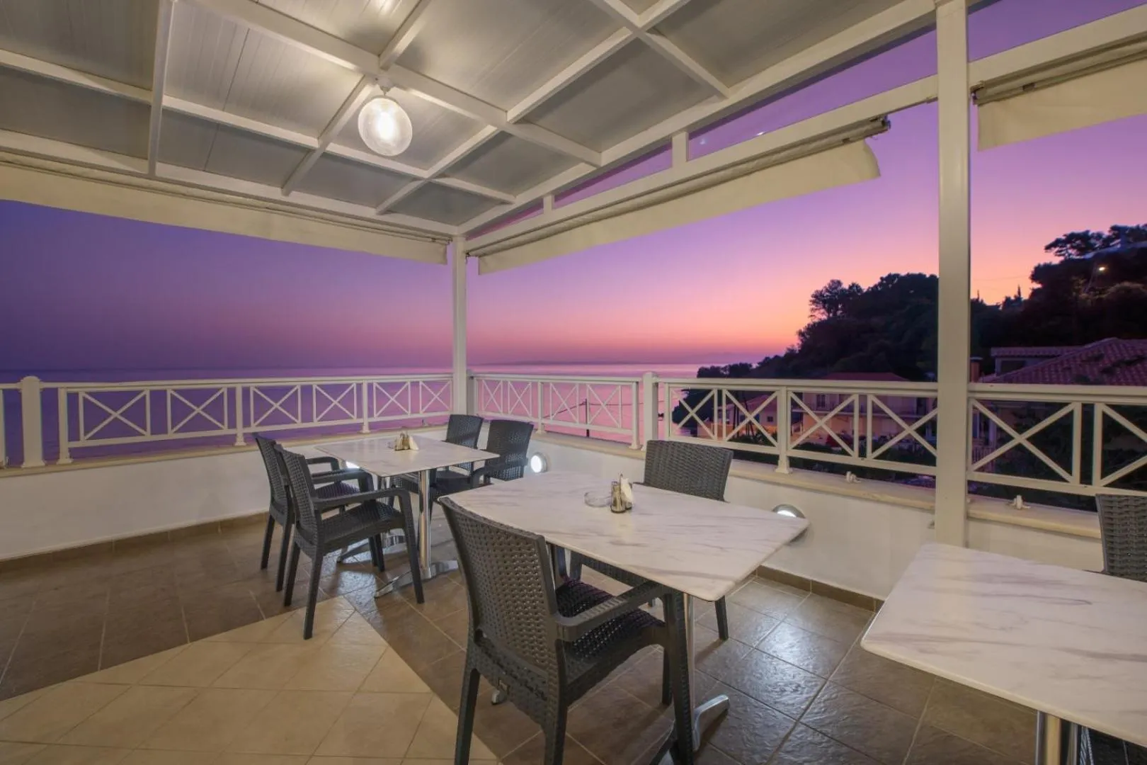 Balcony/Terrace in Nefeli Beach - living by the sea