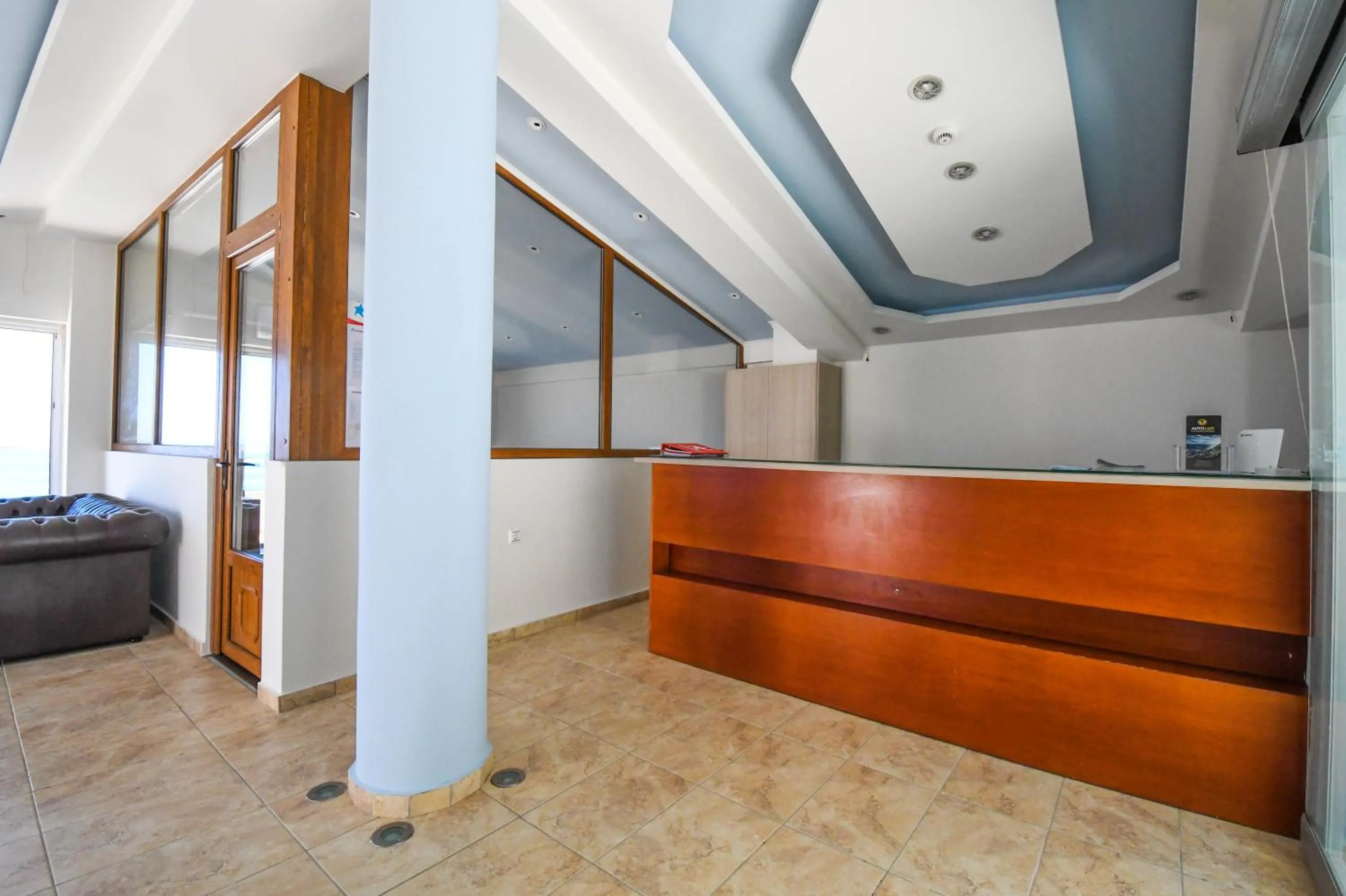 Lobby or reception in Nefeli Beach - living by the sea