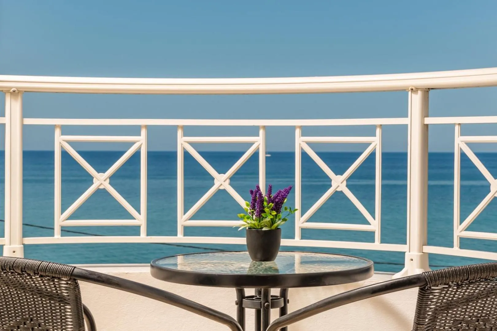 Balcony/Terrace in Nefeli Beach - living by the sea