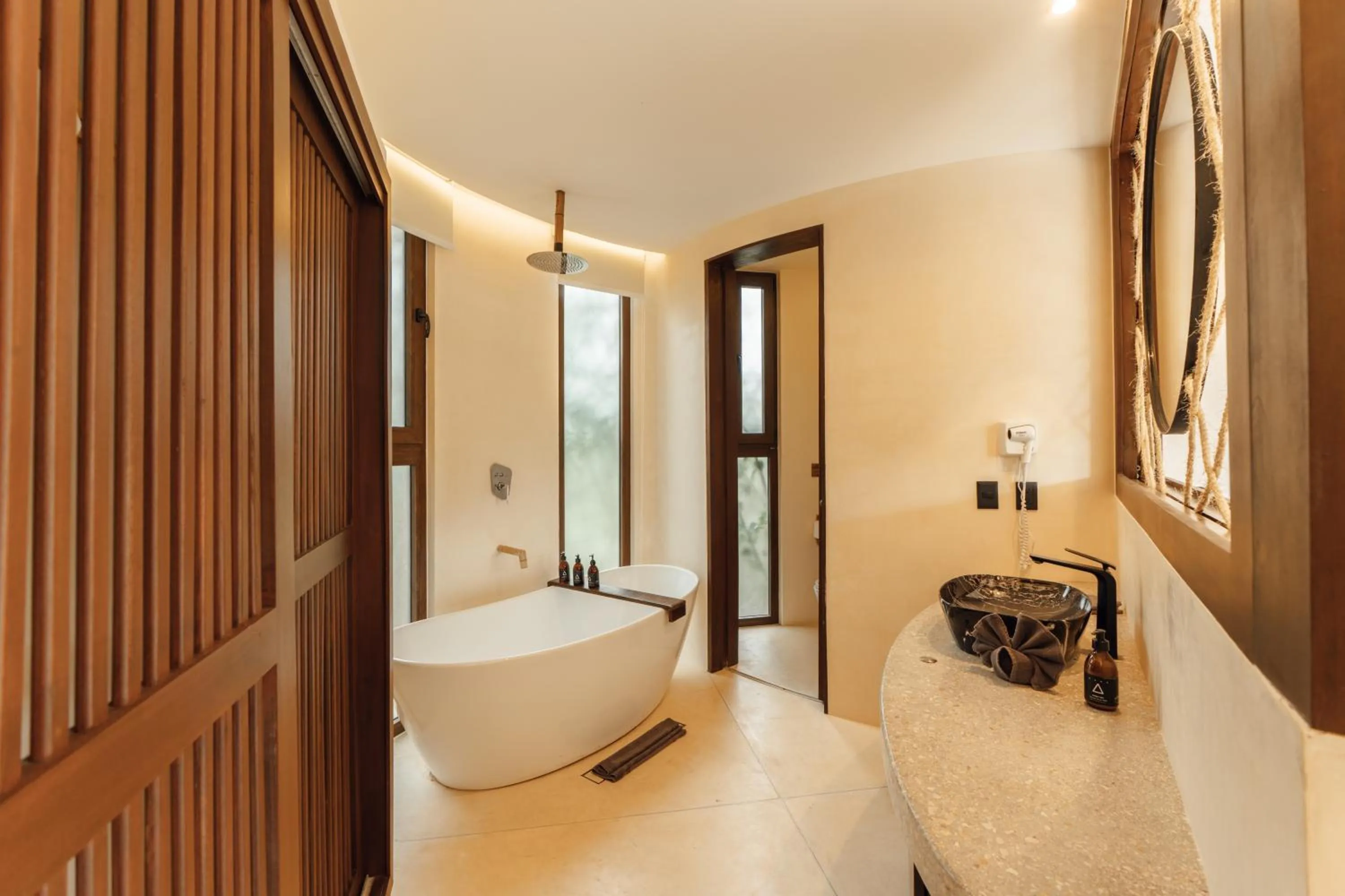 Bathroom in Kan Tulum Hotel