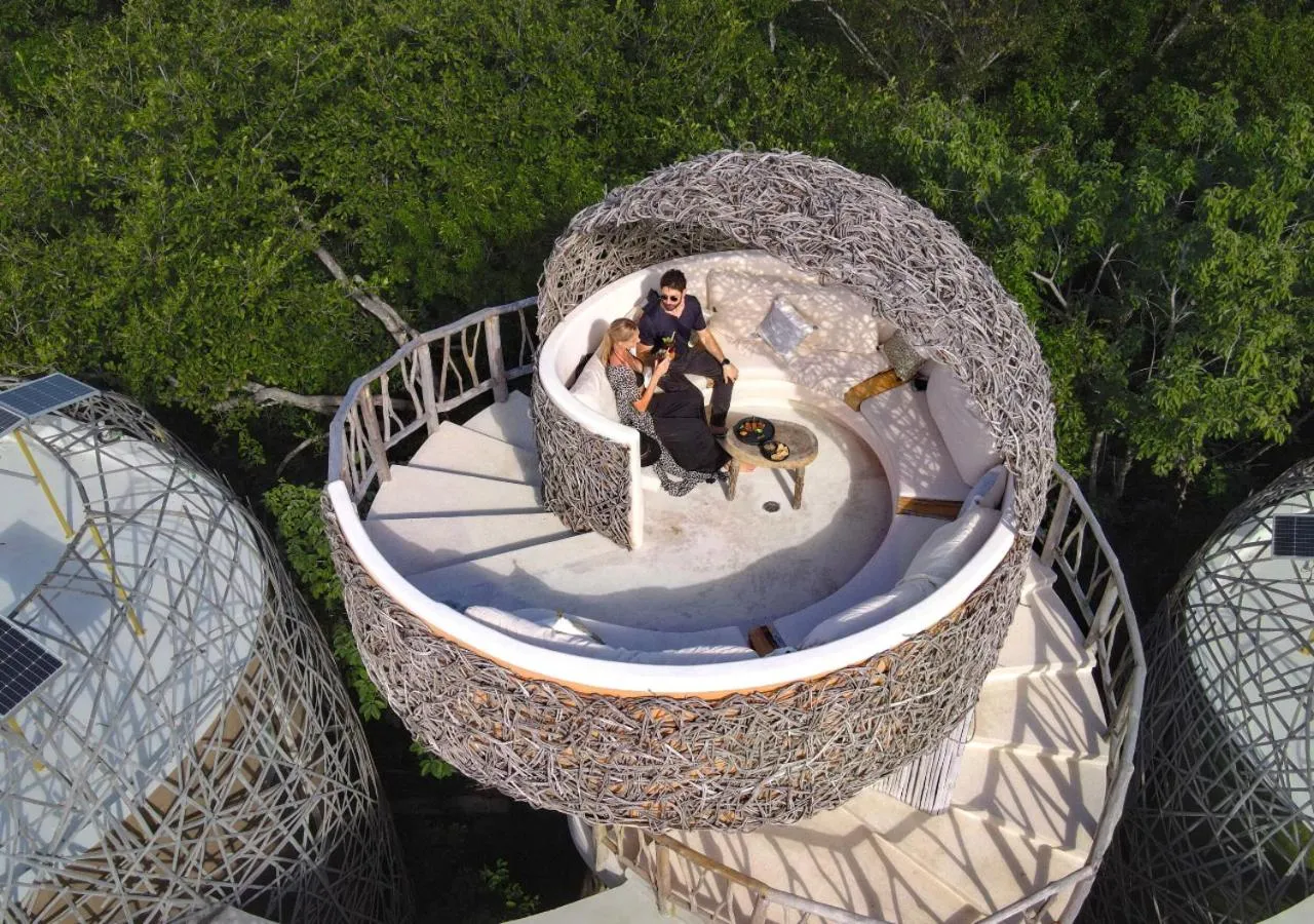 View (from property/room) in Kan Tulum Hotel