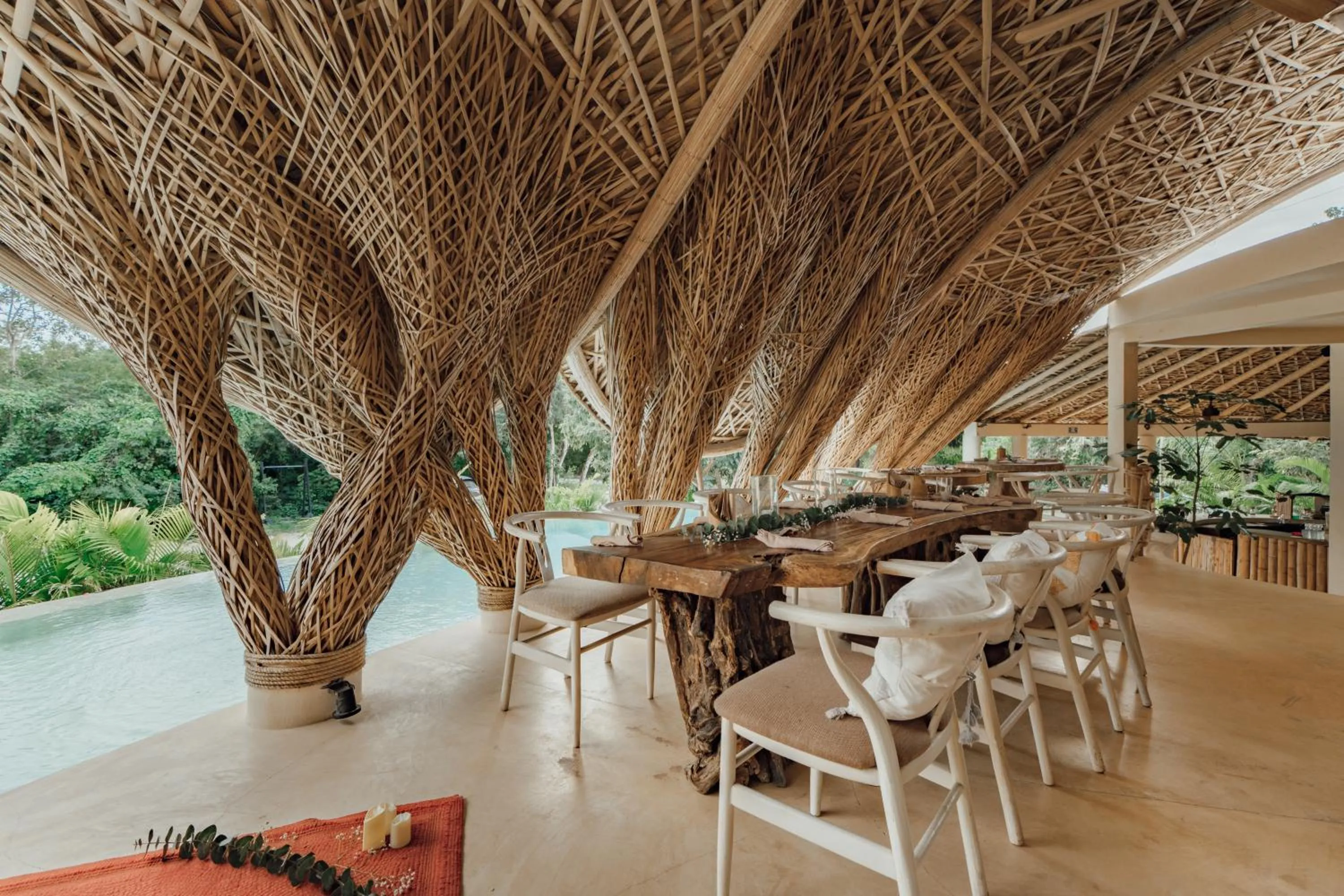 Restaurant/places to eat in Kan Tulum Hotel