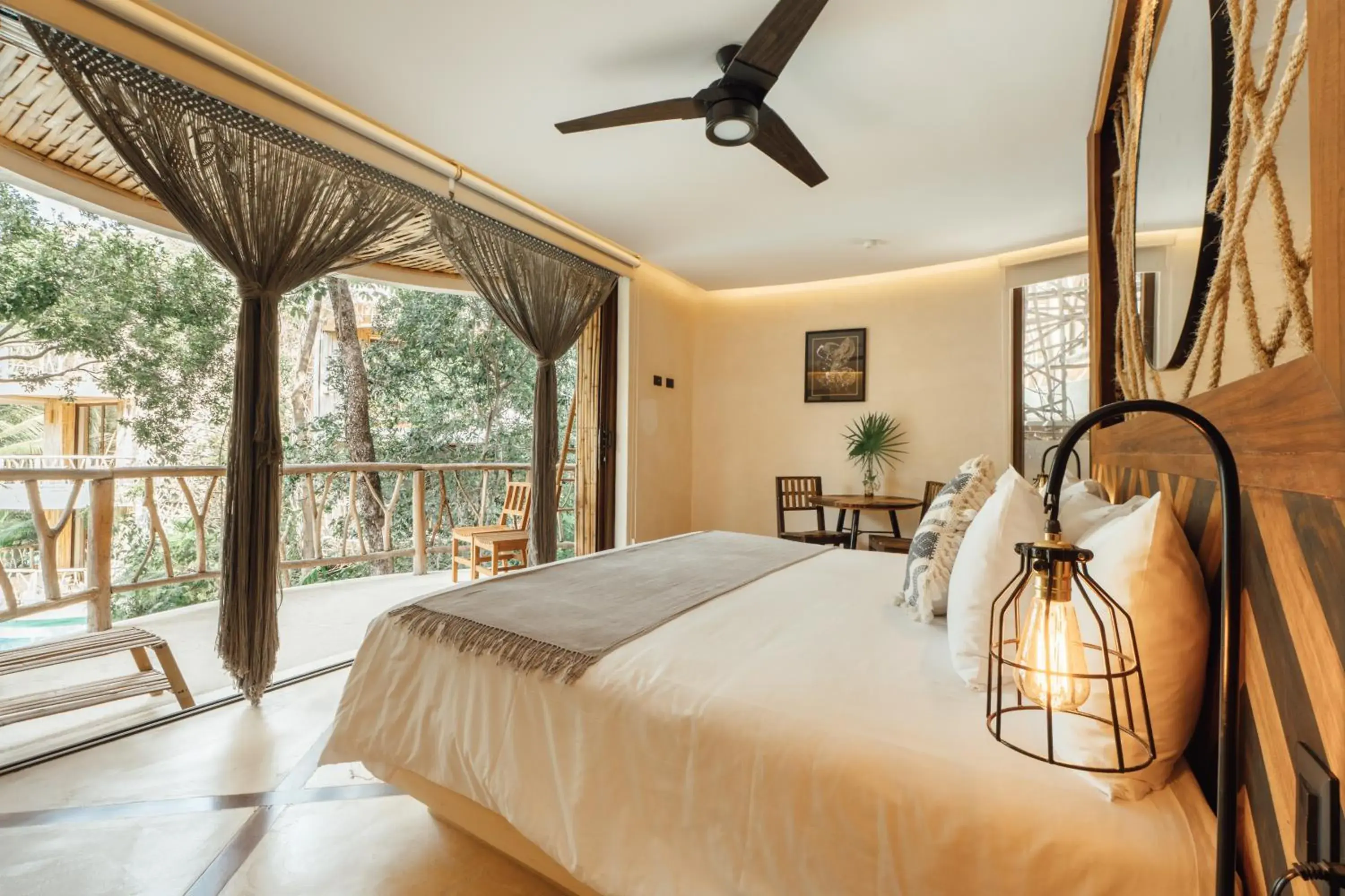 Photo of the whole room, Bed in Kan Tulum Hotel Photo of the whole room, Bed in Kan Tulum Hotel