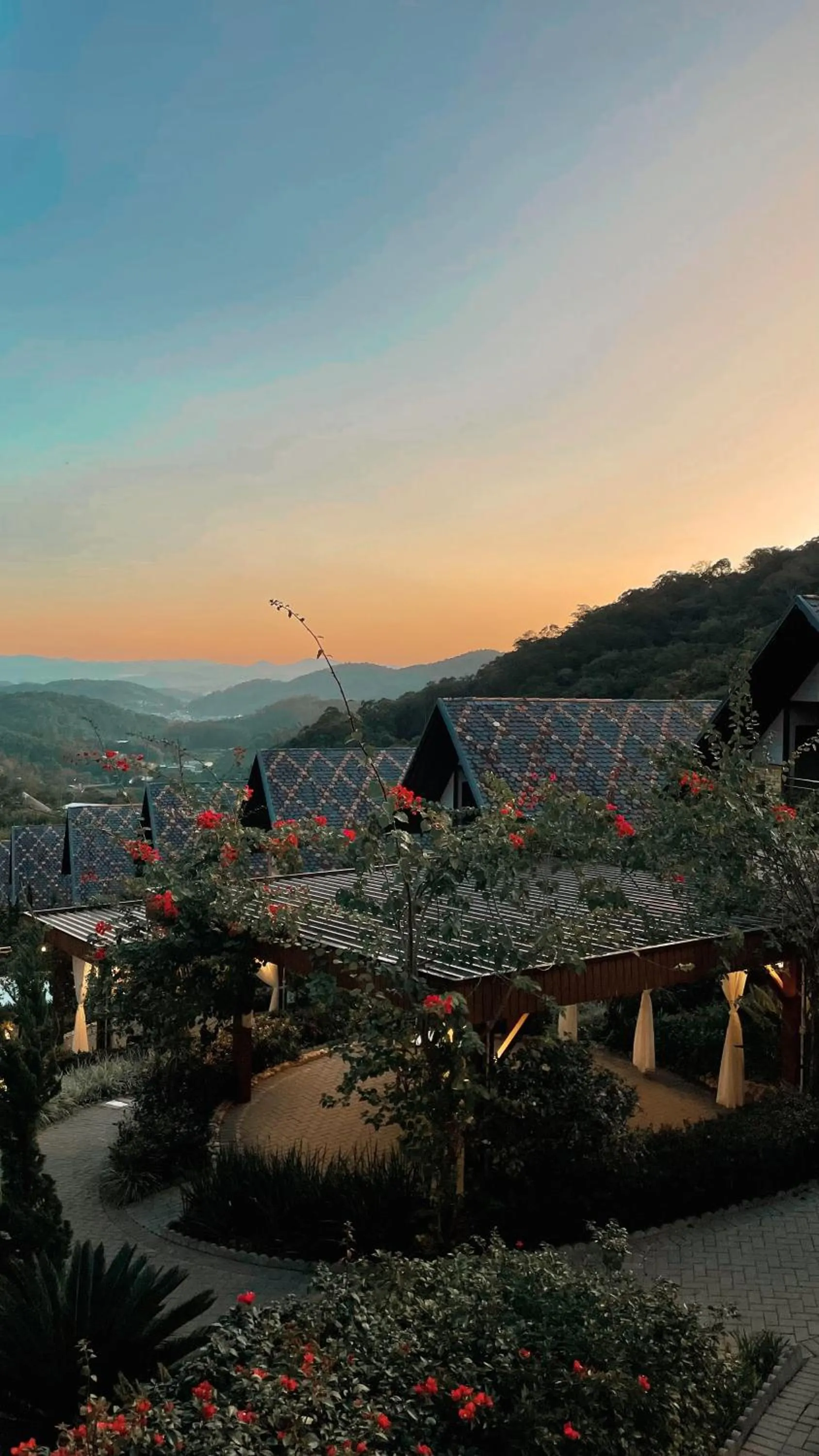 Sunset in Resort Ecoar