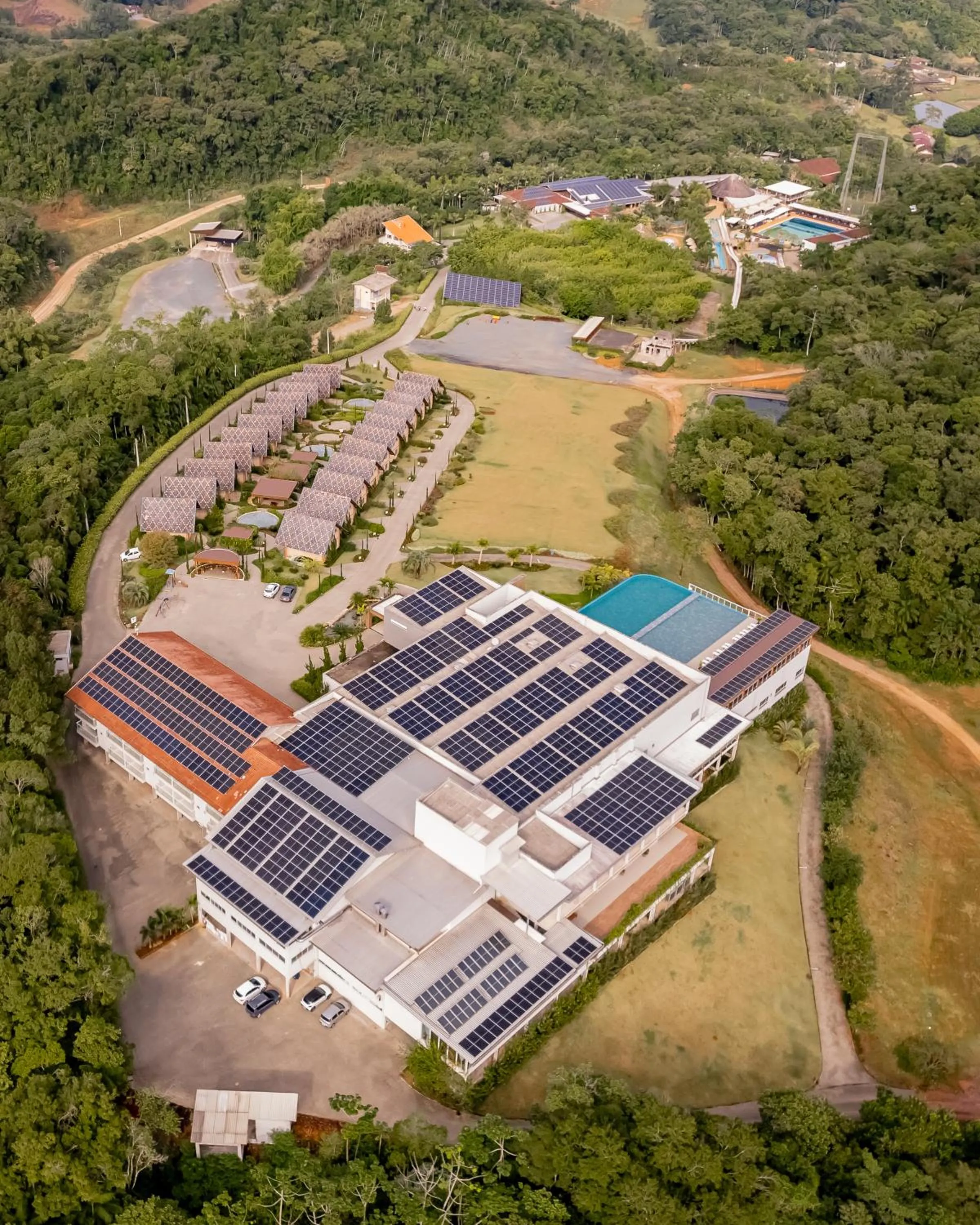 Bird's eye view in Resort Ecoar