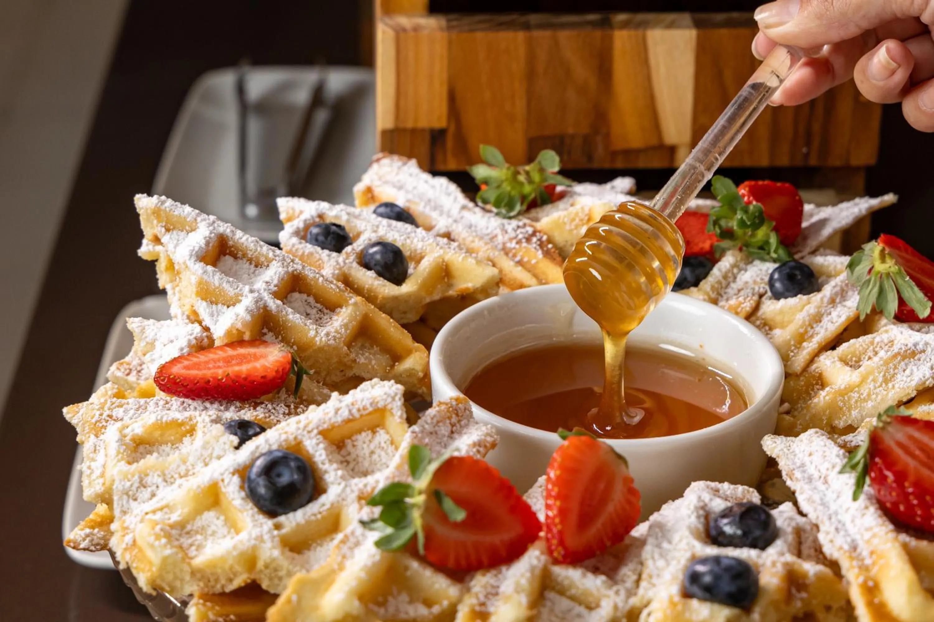 Buffet breakfast in Resort Ecoar