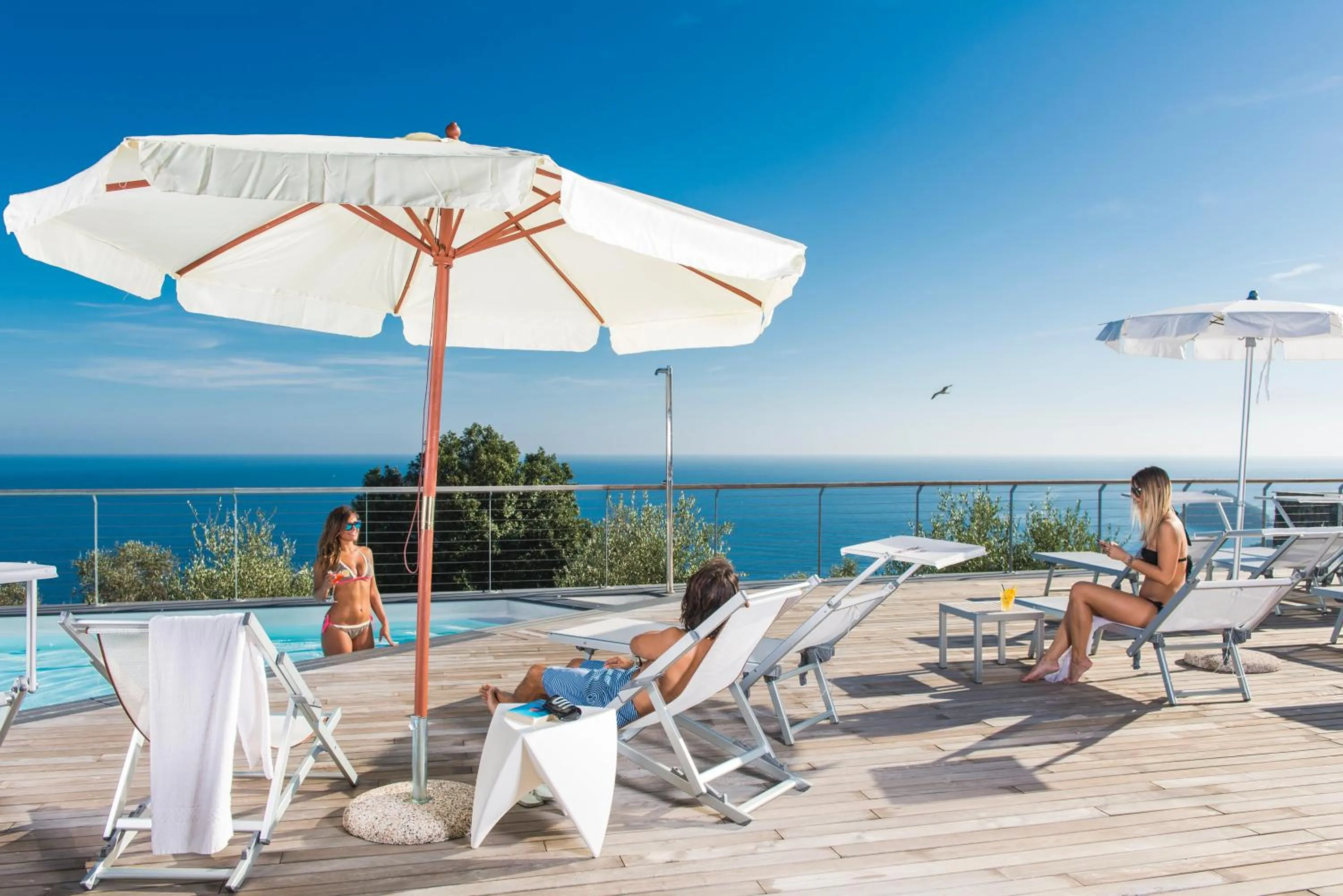 Solarium in Dominio Mare Resort & SPA