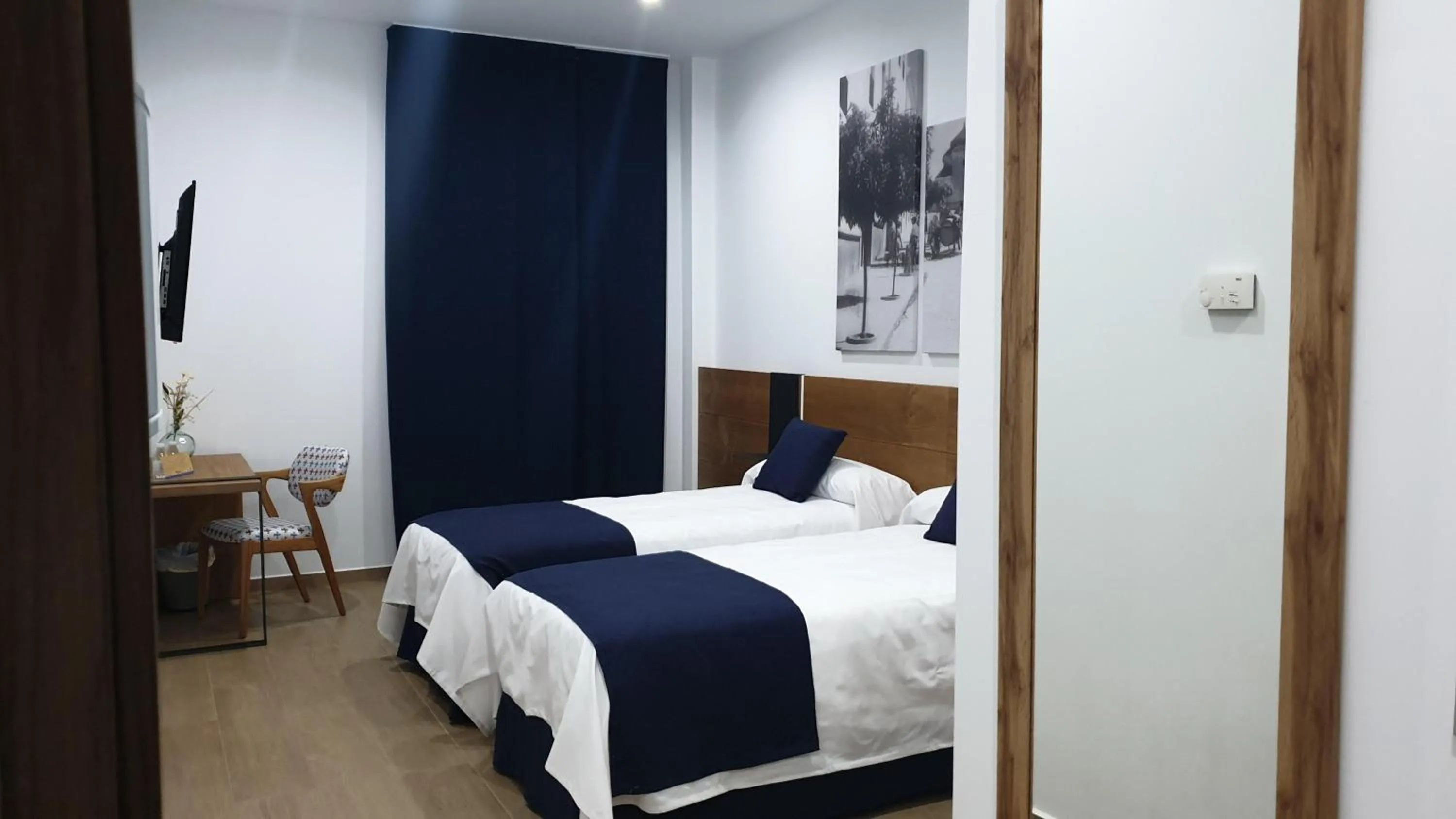 Photo of the whole room, Bed in HOTEL DON RAMIRO