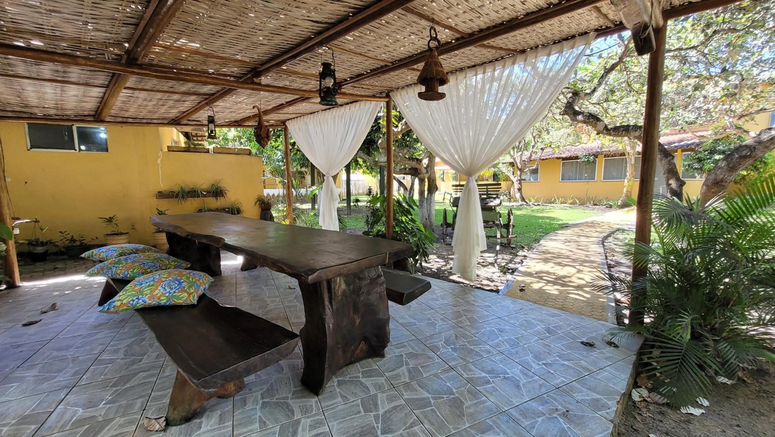 Garden view in Pousada Beach Bahia