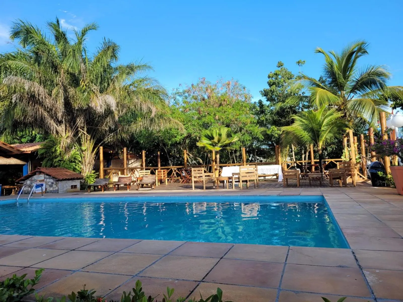 Swimming pool in Pousada Beach Bahia