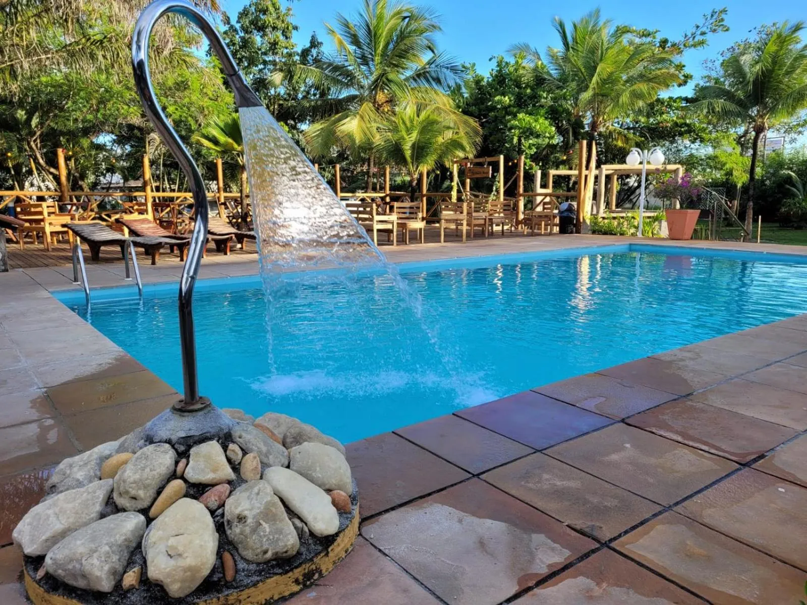 Swimming pool in Pousada Beach Bahia