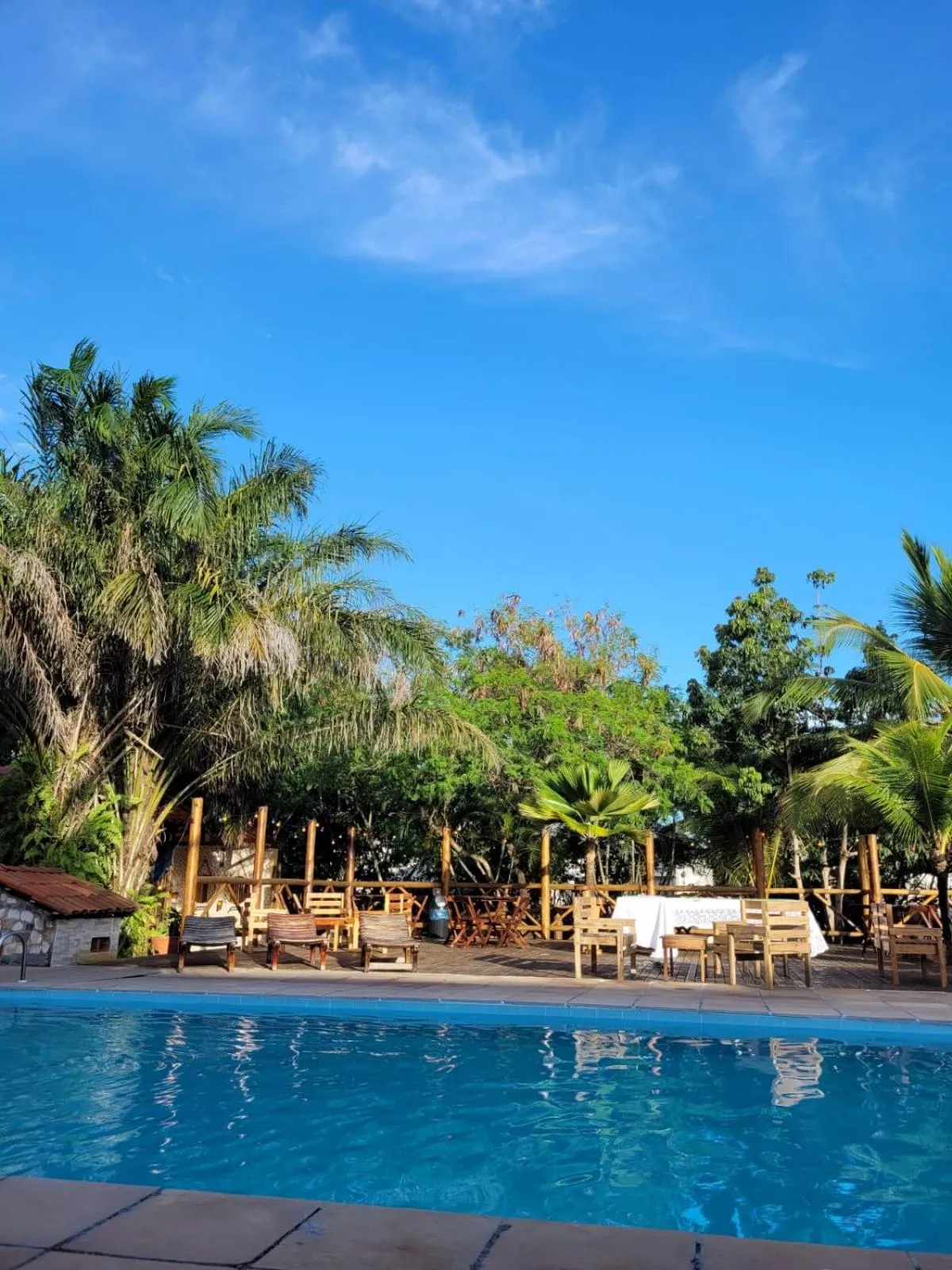 Pool view in Pousada Beach Bahia