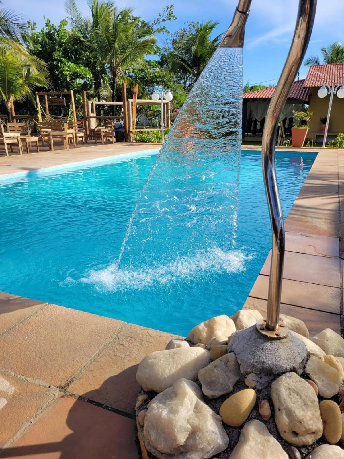 Pool view in Pousada Beach Bahia