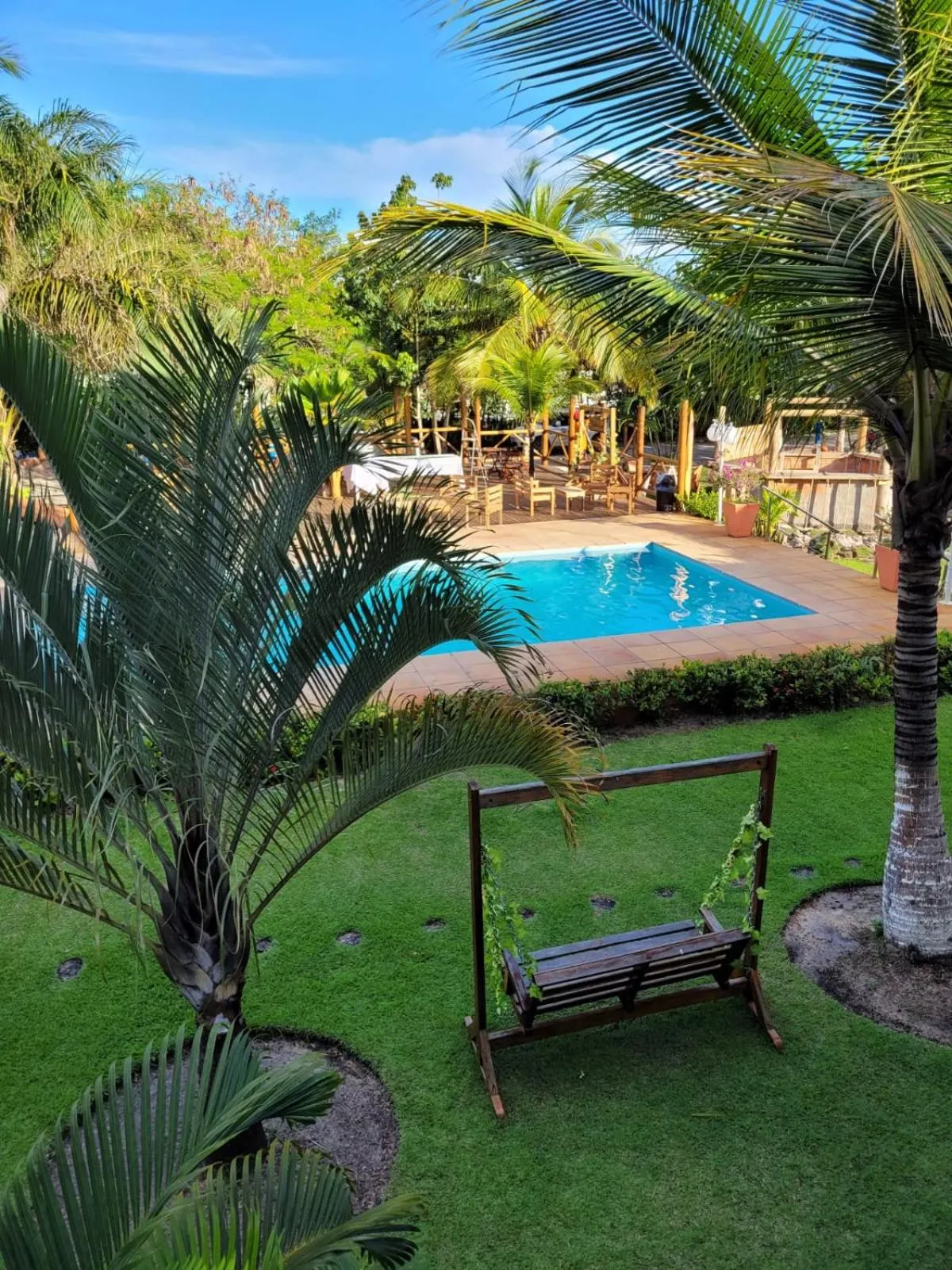 Garden in Pousada Beach Bahia