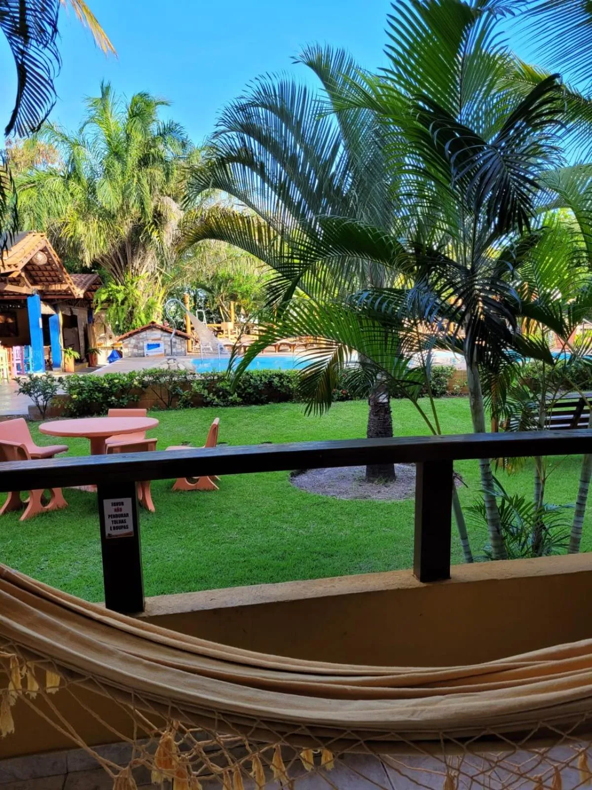 Garden view in Pousada Beach Bahia