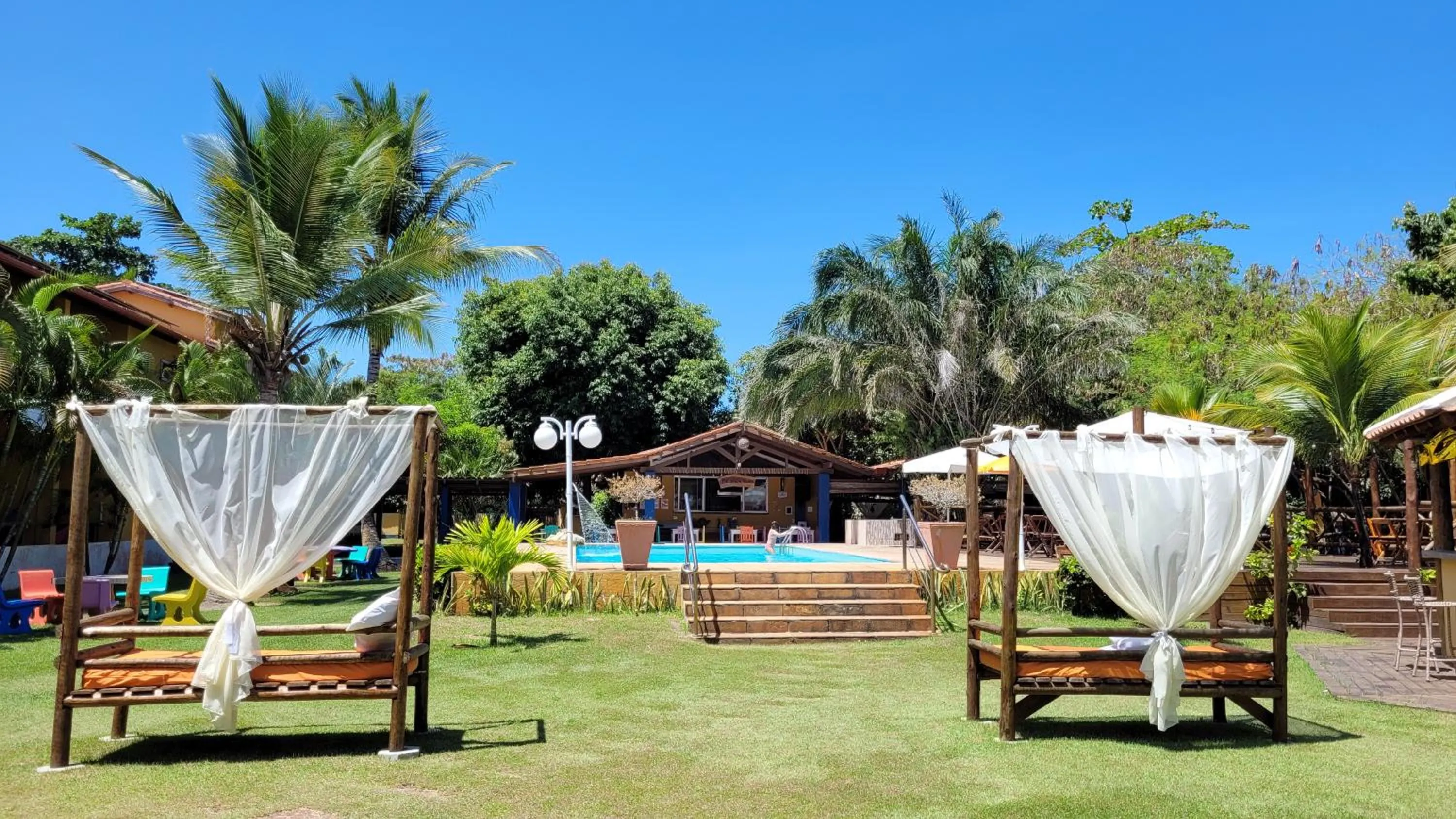 Garden in Pousada Beach Bahia