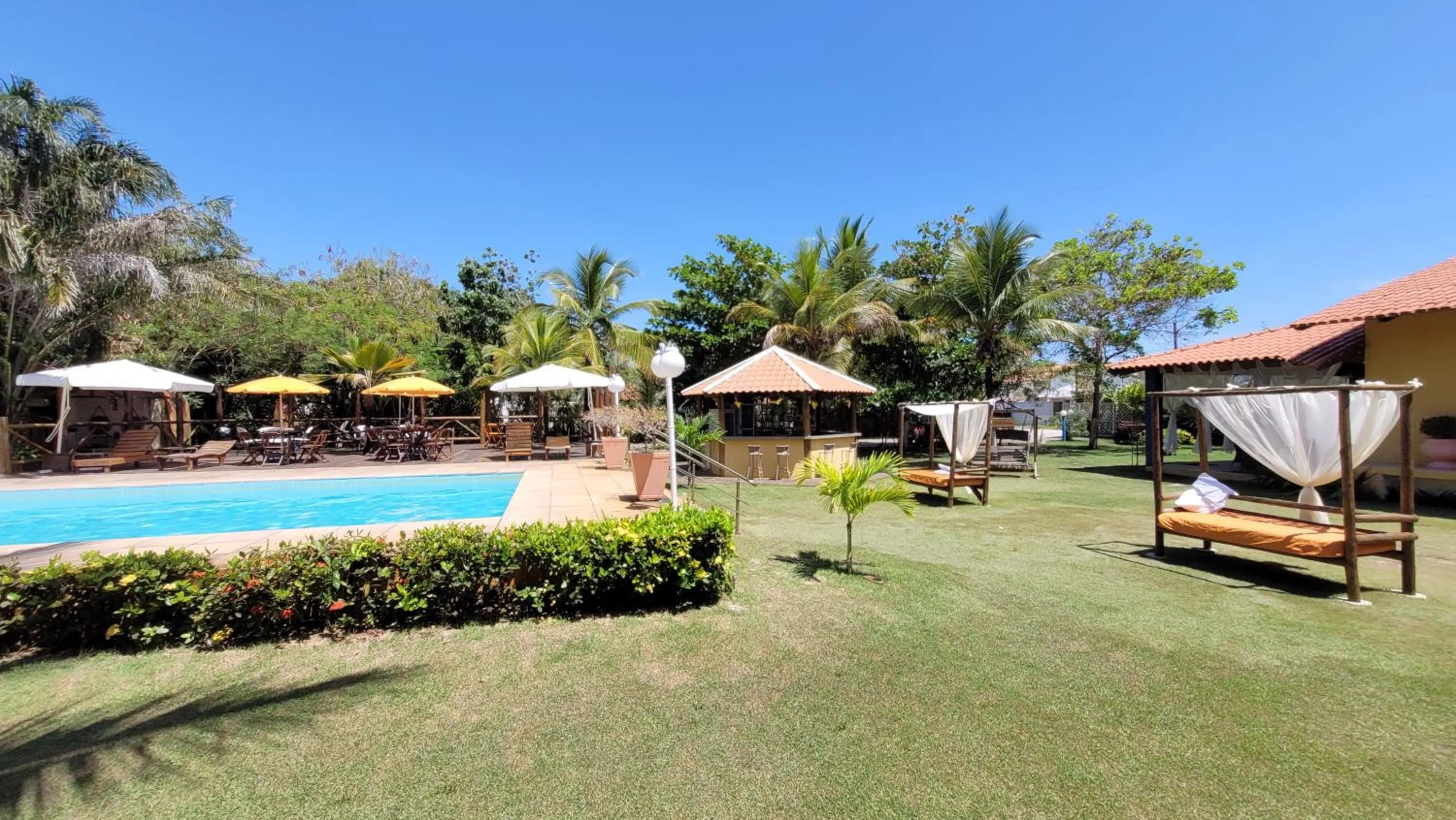Garden in Pousada Beach Bahia