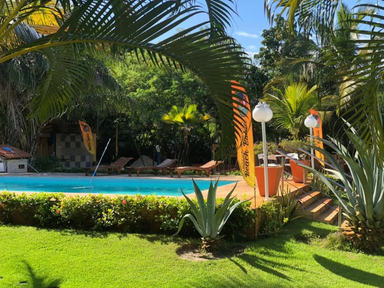 Garden in Pousada Beach Bahia