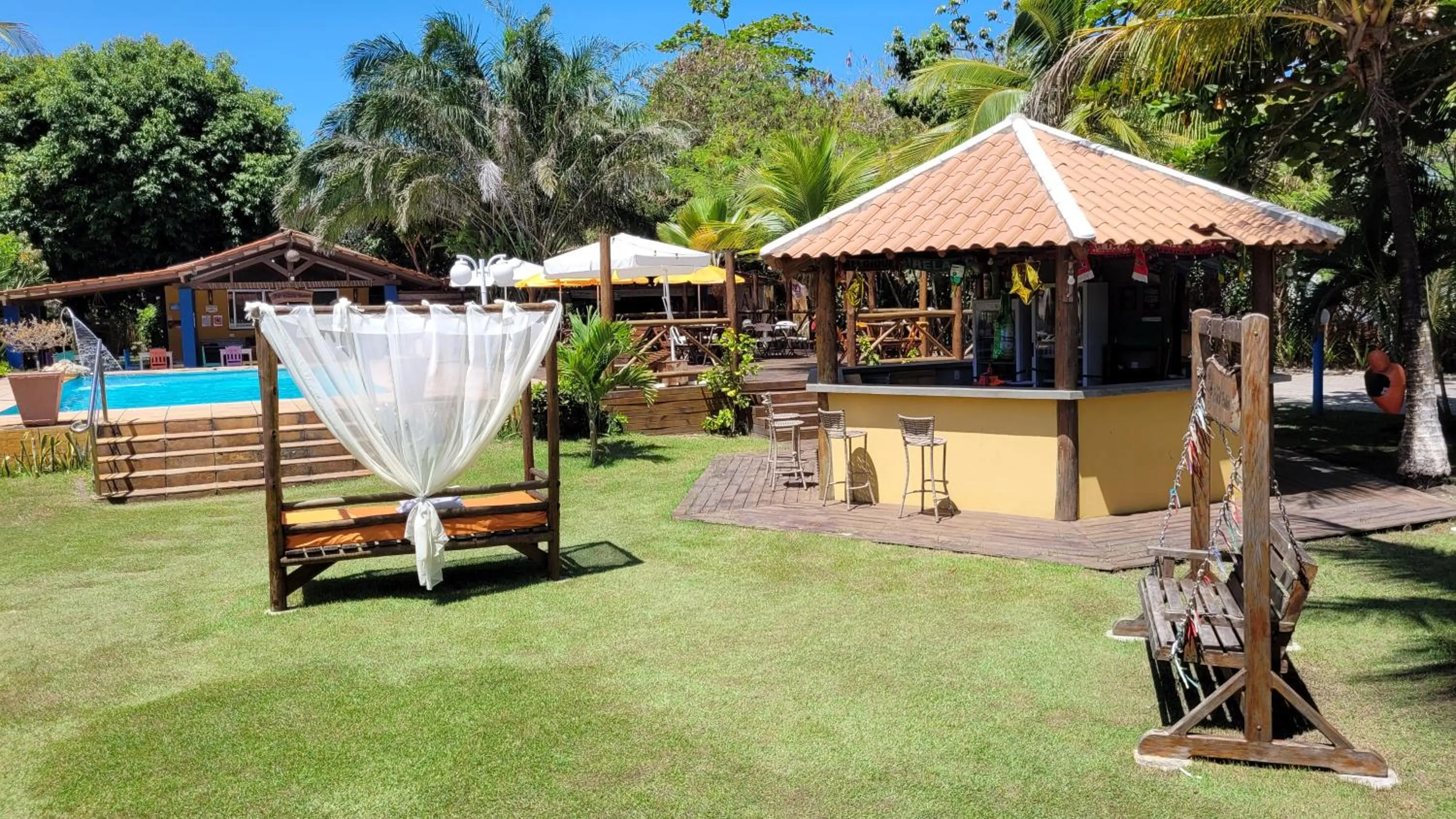 Garden in Pousada Beach Bahia