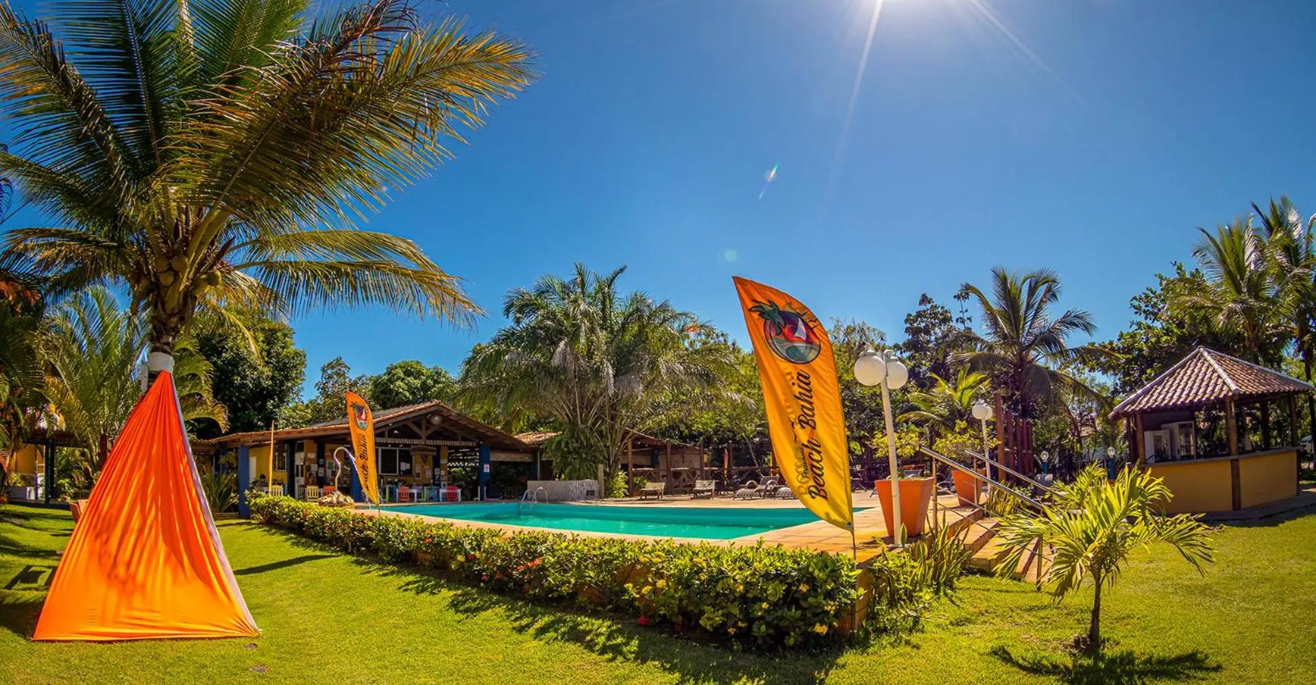 Garden in Pousada Beach Bahia