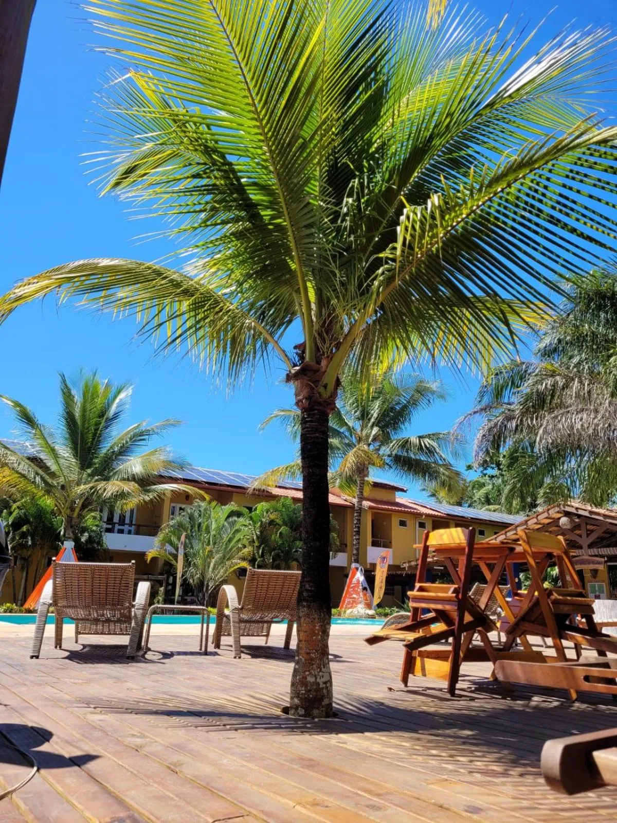 Pool view in Pousada Beach Bahia