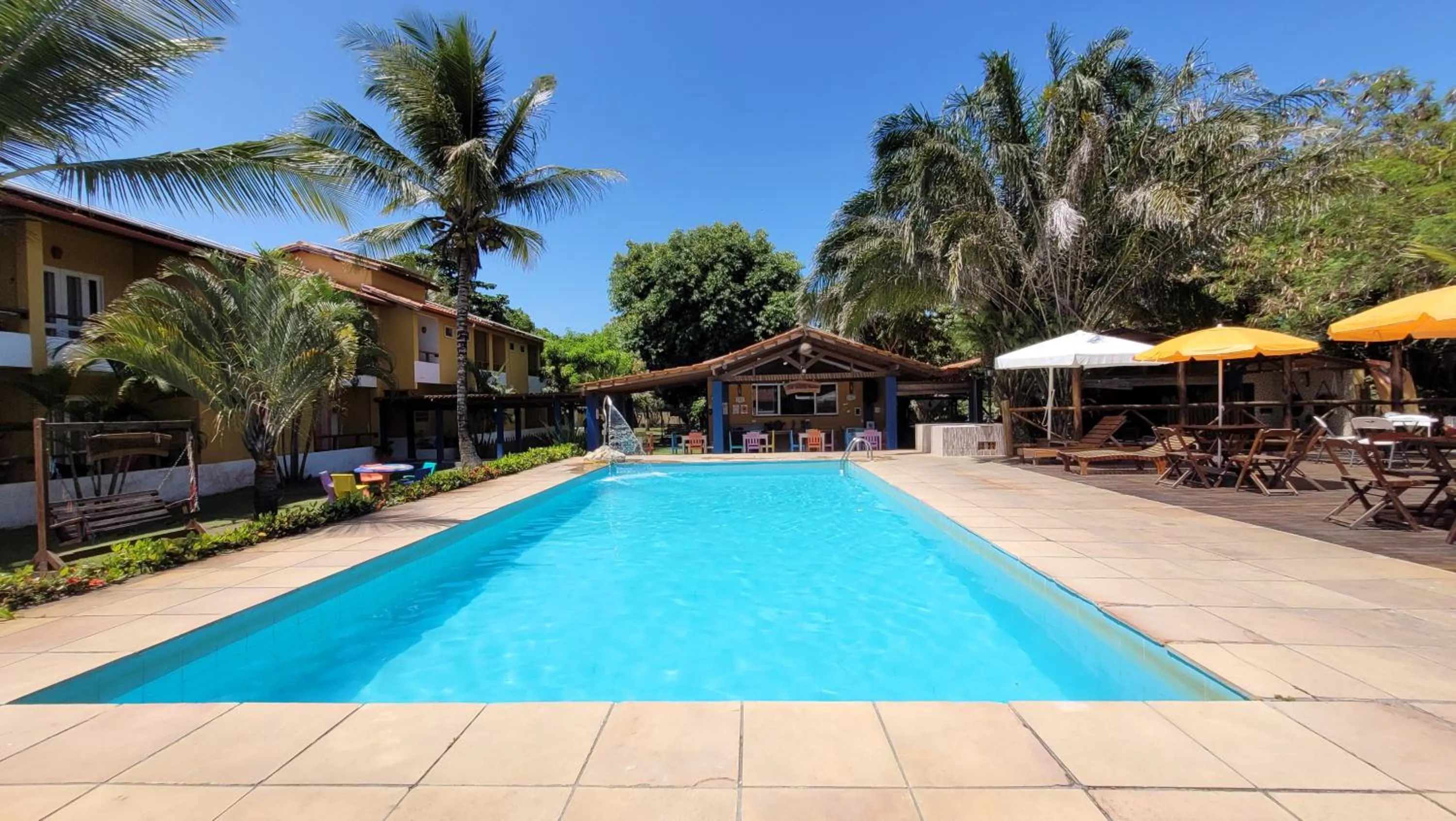 Swimming pool in Pousada Beach Bahia