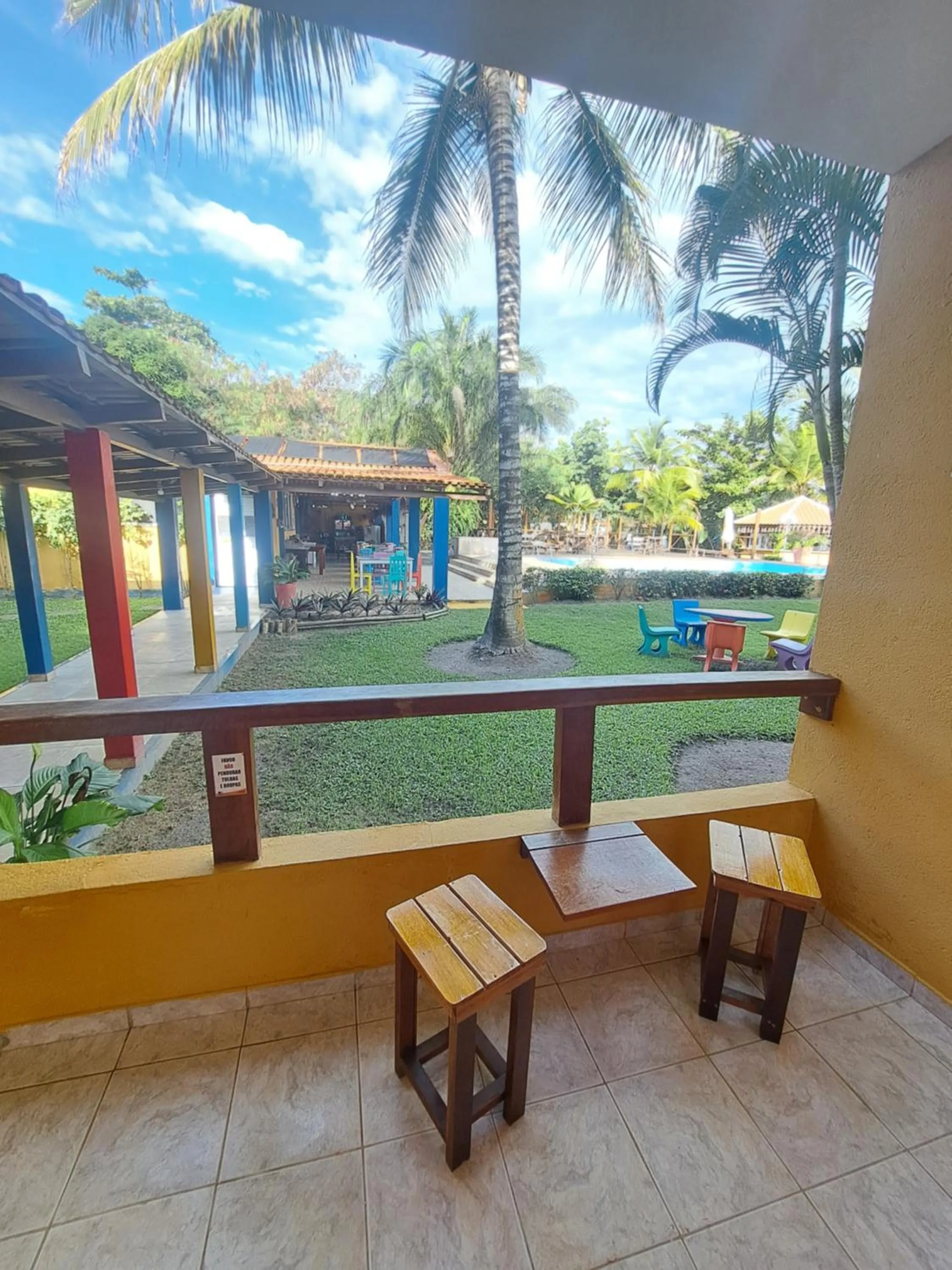 Patio in Pousada Beach Bahia
