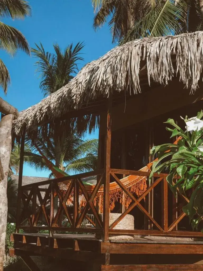 Deluxe Bungalow with Garden View in Pousada Rota dos Ventos Deluxe Bungalow with Garden View in Pousada Rota dos Ventos