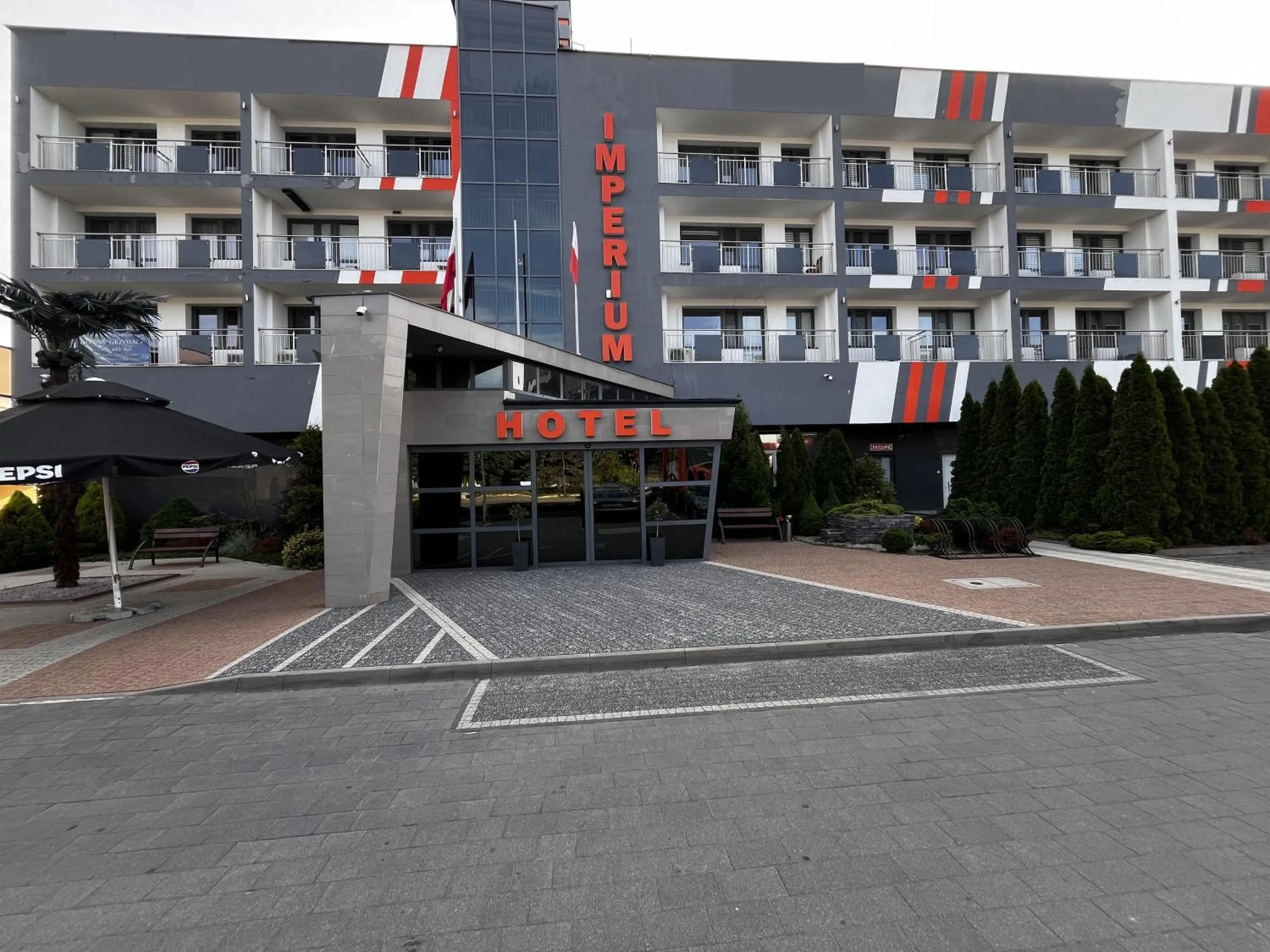 Property building in Hotel Imperium