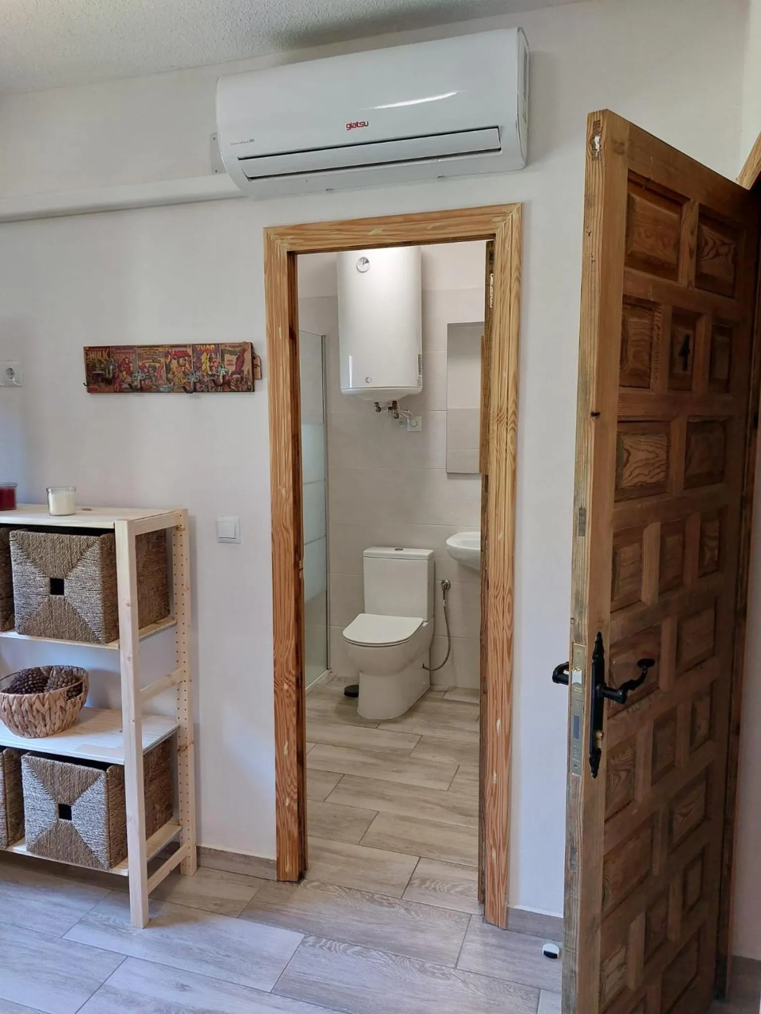 Shower in ZENIA HOSTEL