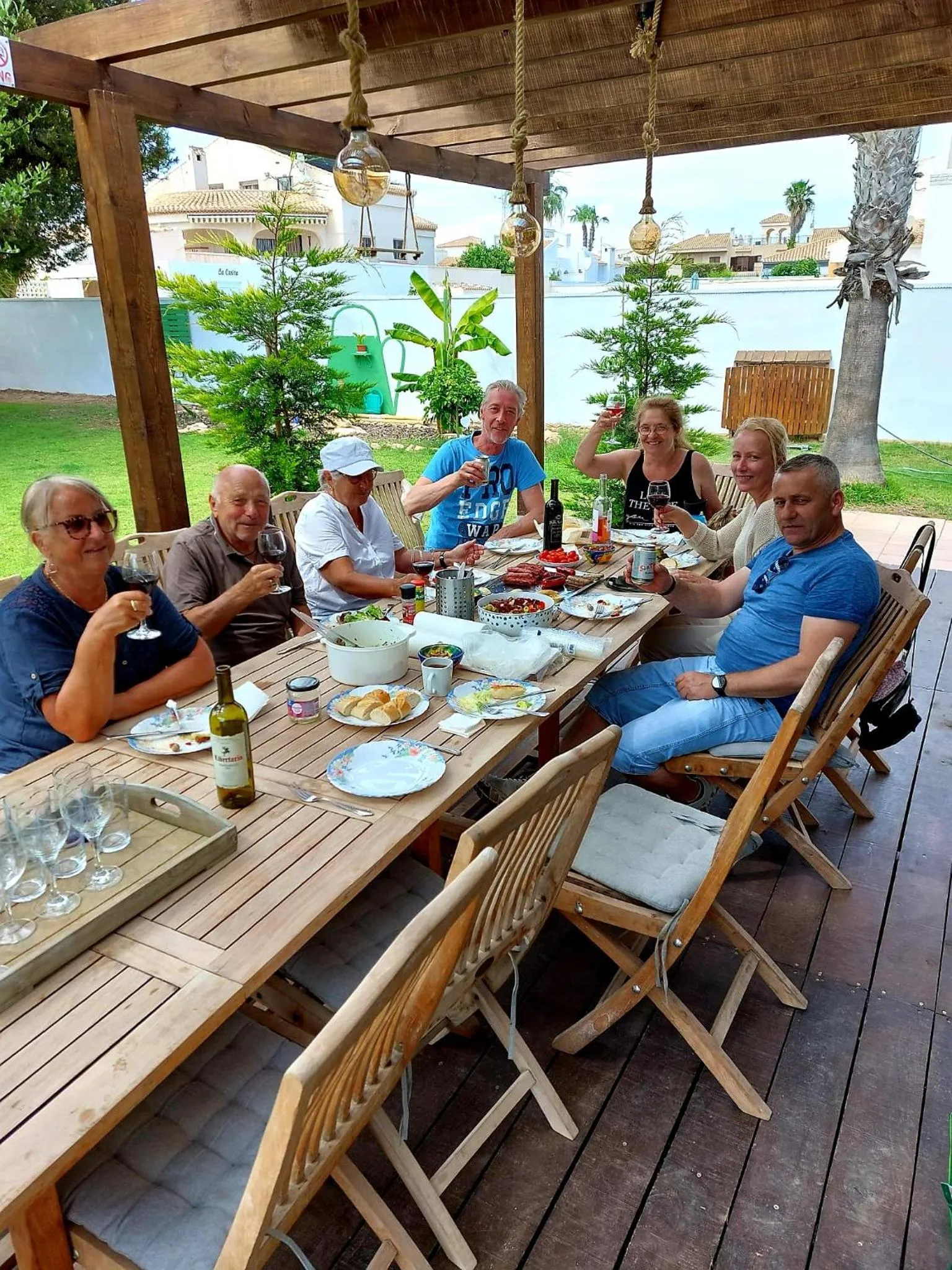 Patio in ZENIA HOSTEL