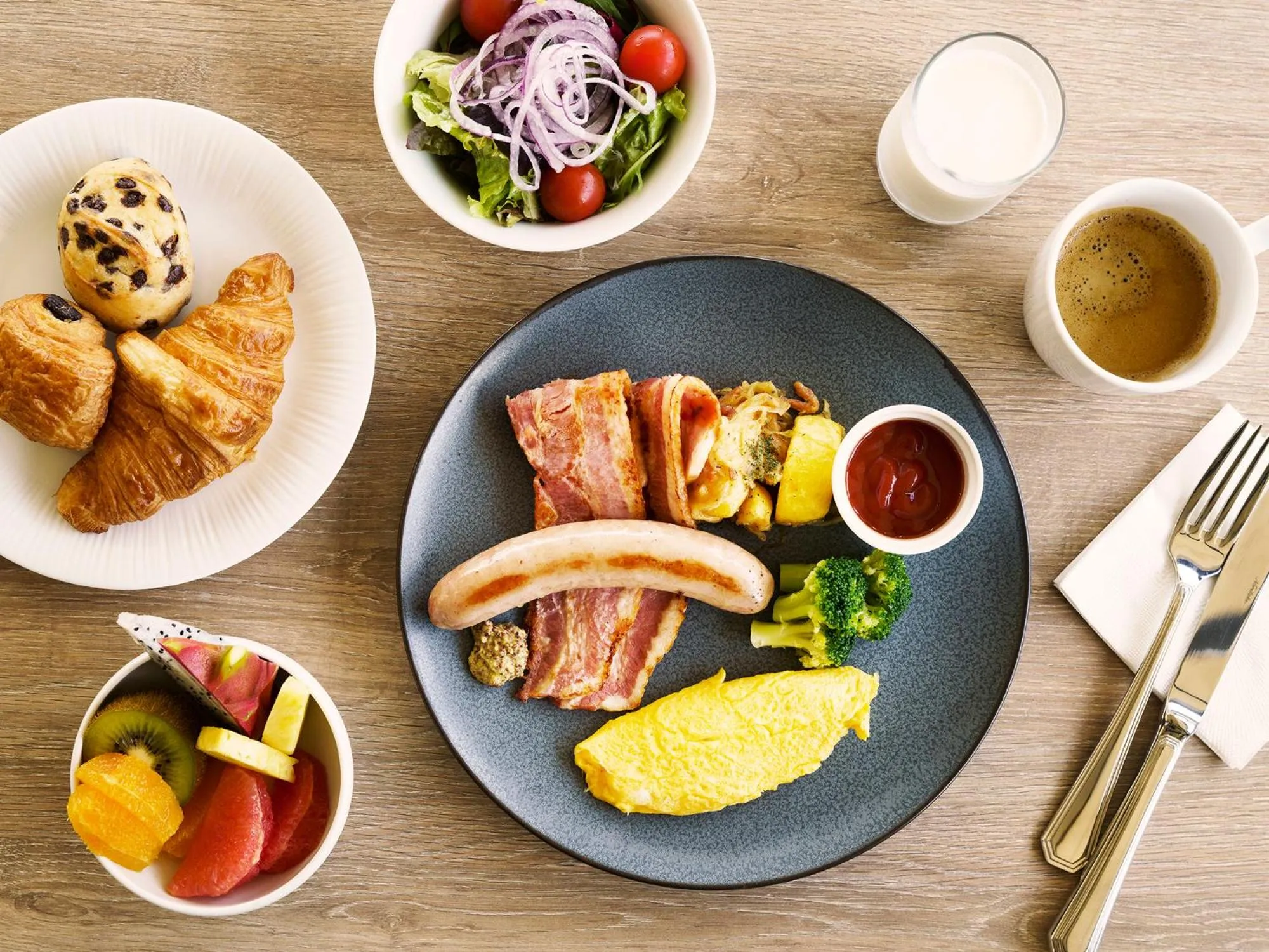 Breakfast in MB GALLERY CHATAN by THE TERRACE HOTELS