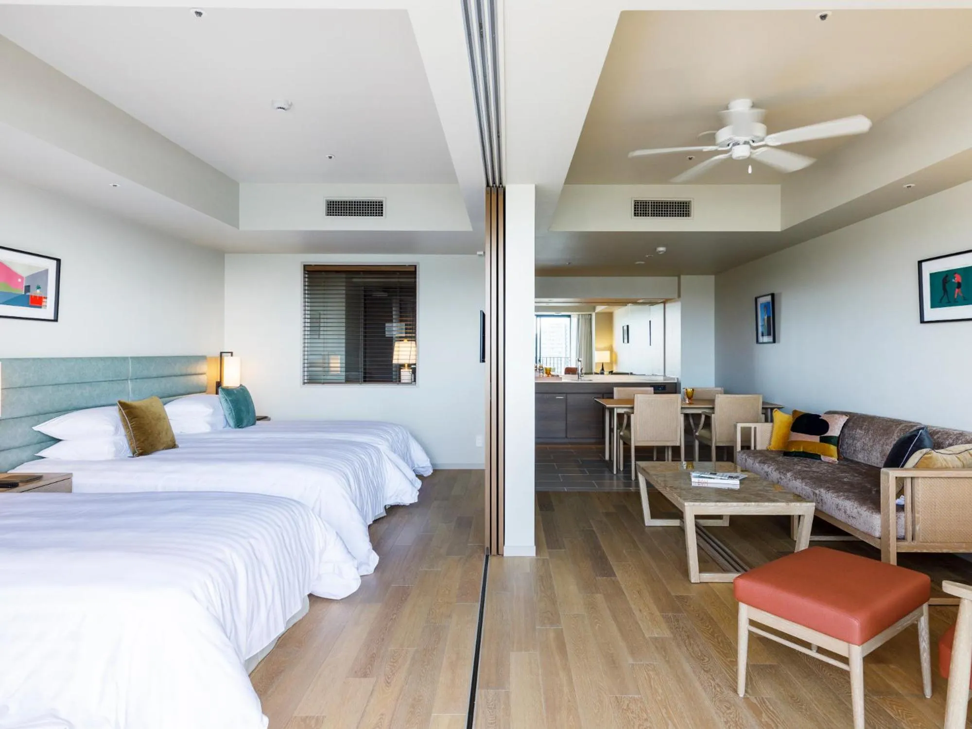 Bed in MB GALLERY CHATAN by THE TERRACE HOTELS