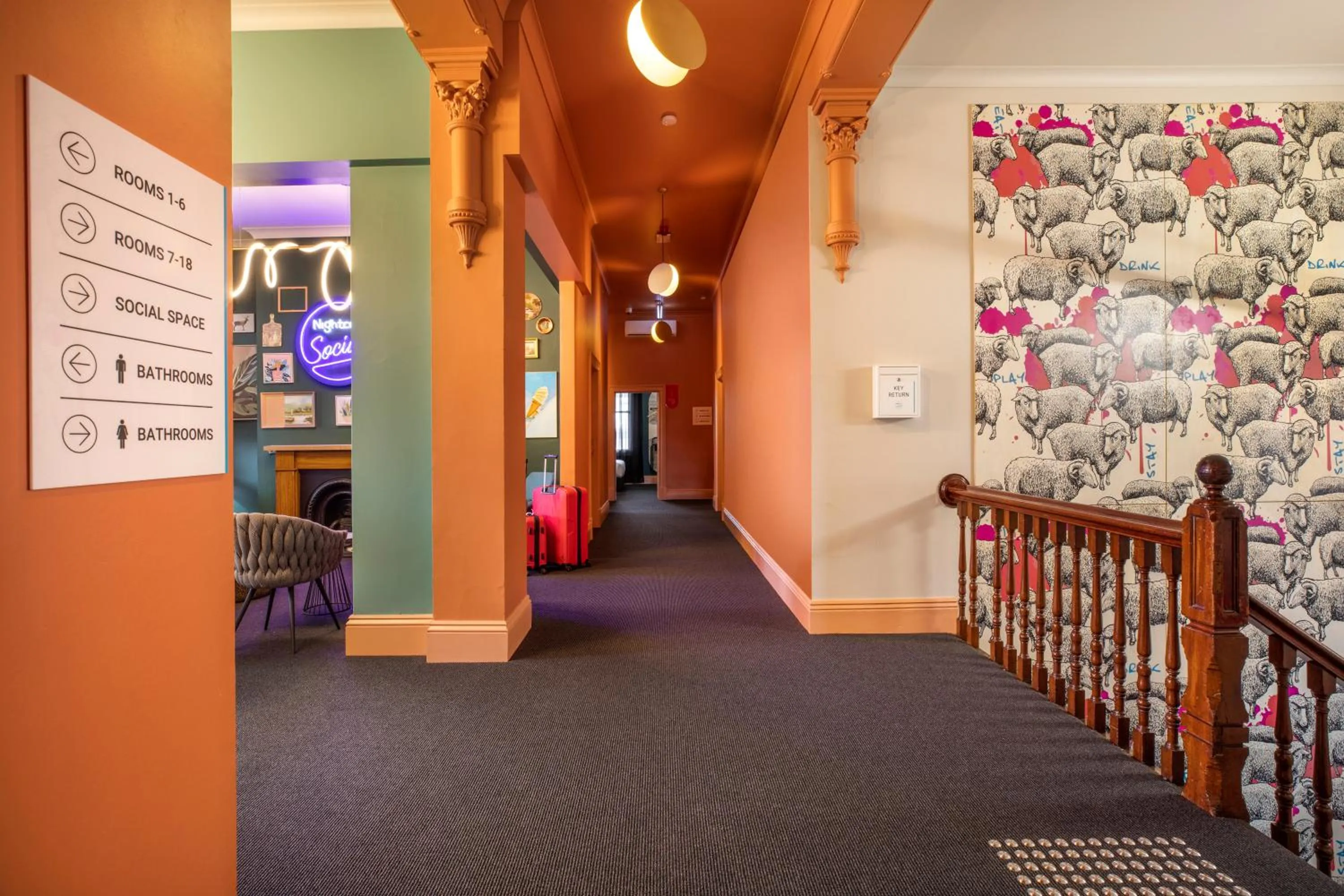 Decorative detail in Ramsgate Hotel by Nightcap Social