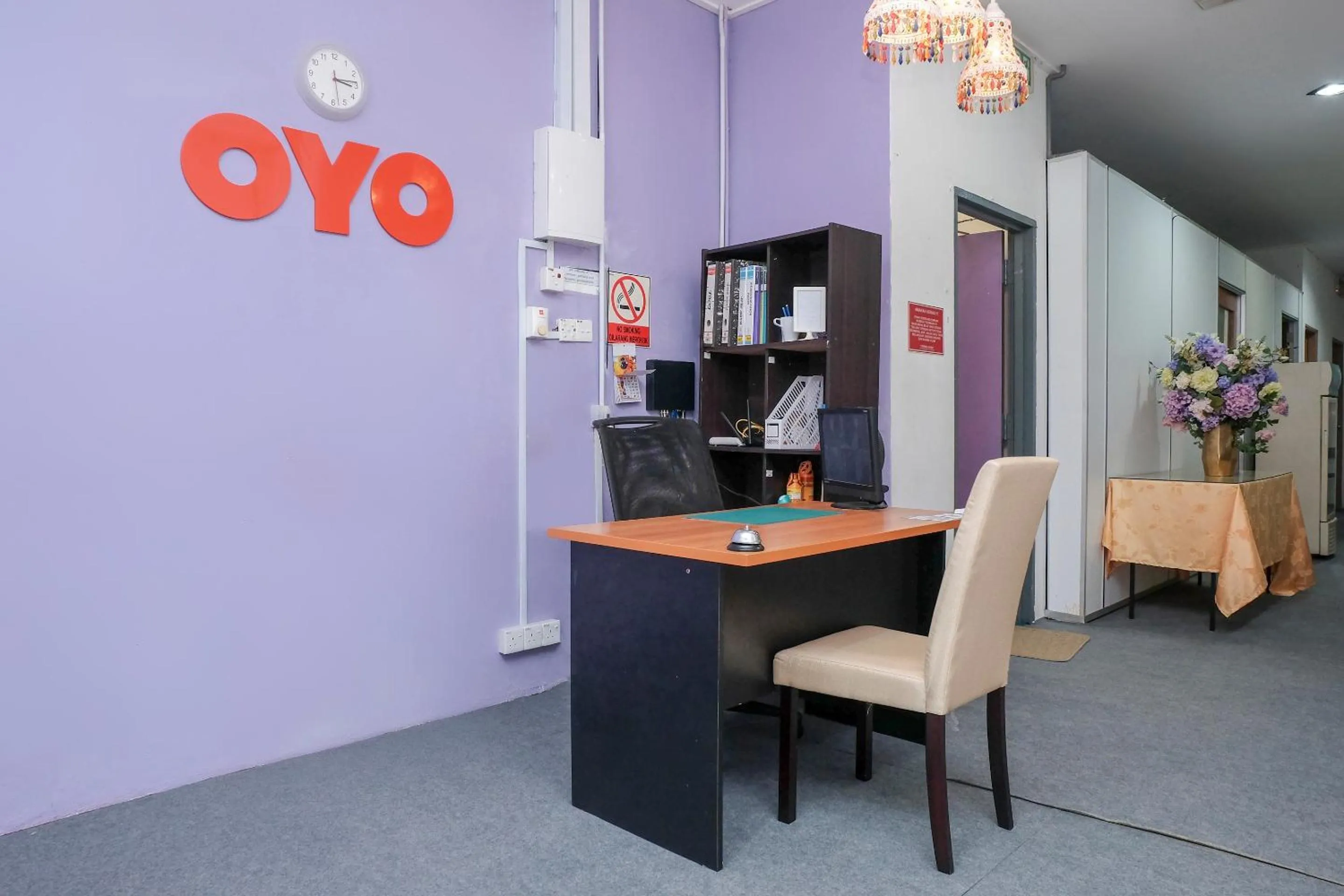 Lobby or reception in OYO 90180 Gemilang Hotel Kerteh