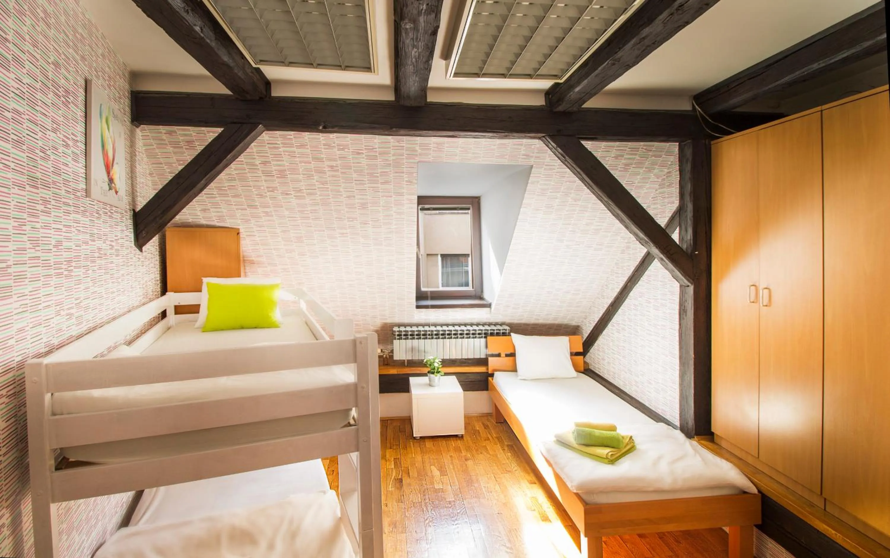 bunk bed, Bed in Hostel Centar