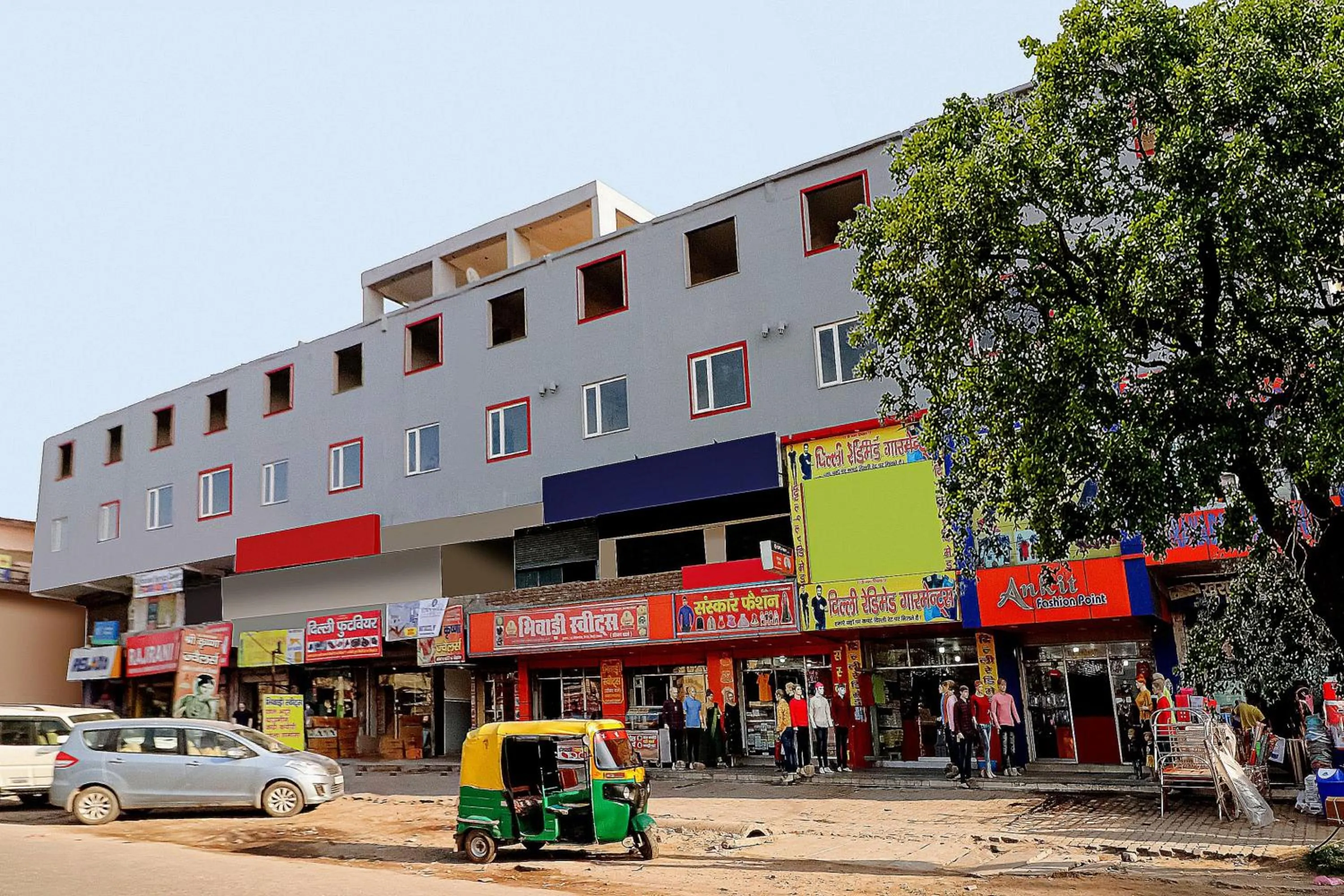Facade/entrance in Townhall