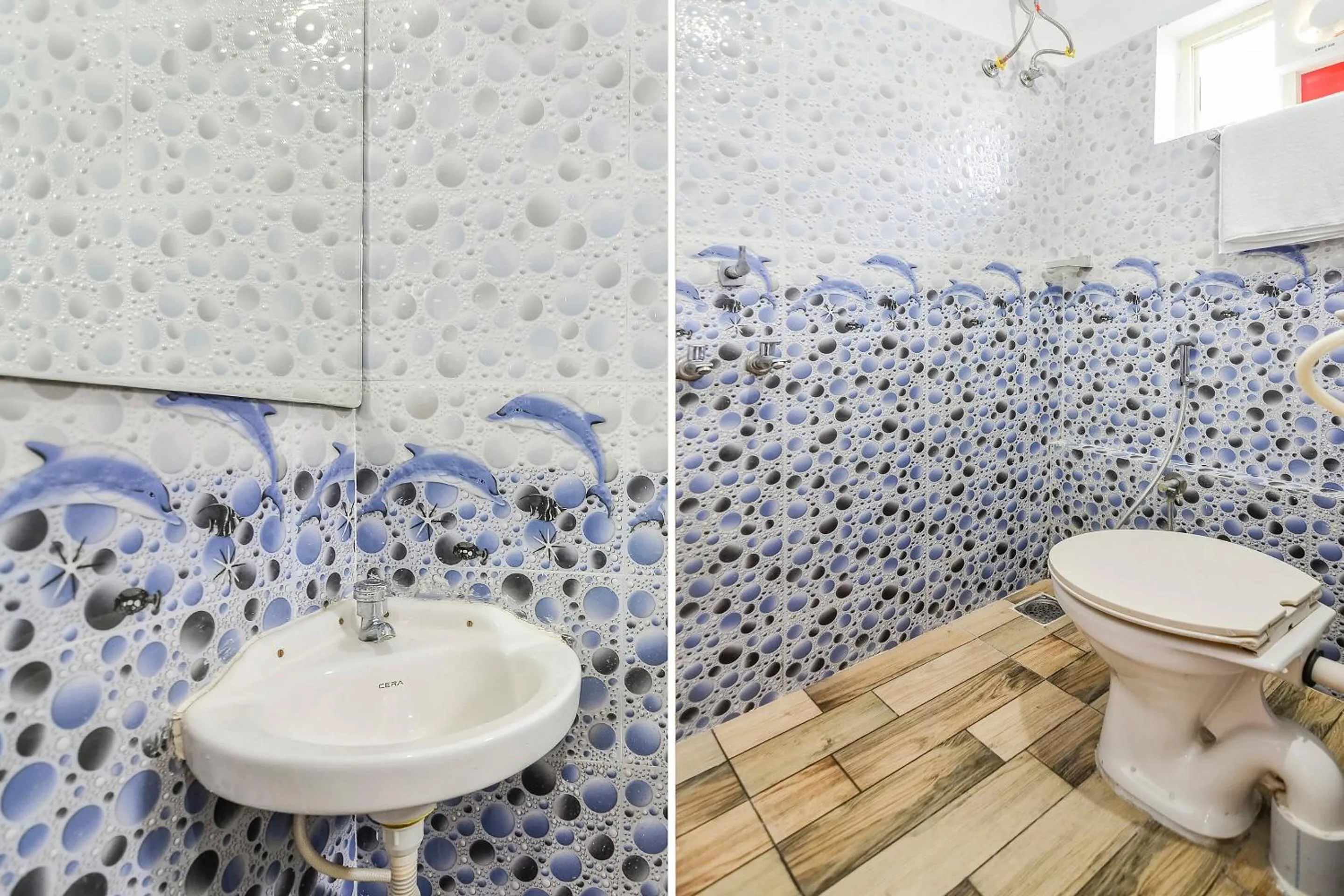 Bathroom in Hotel O Pop Tavern