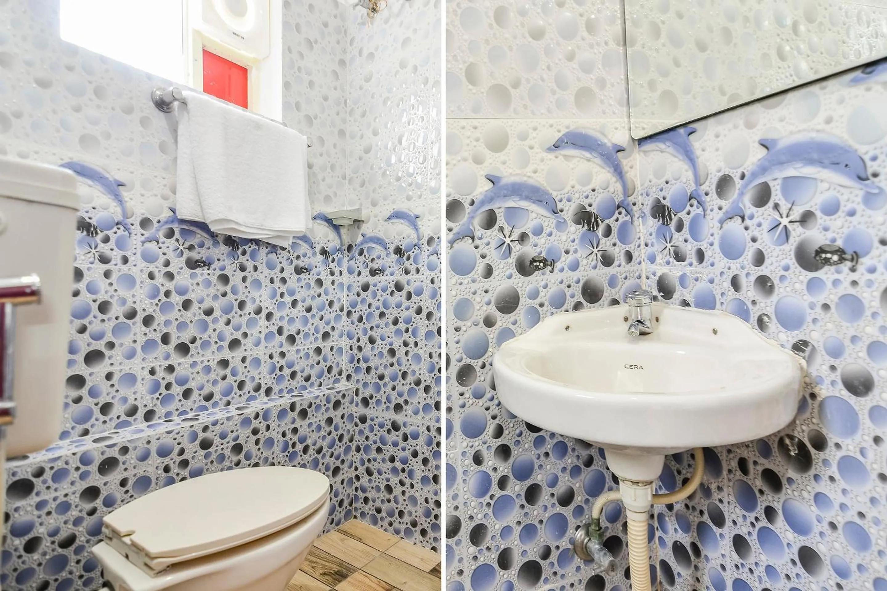 Bathroom in Hotel O Pop Tavern