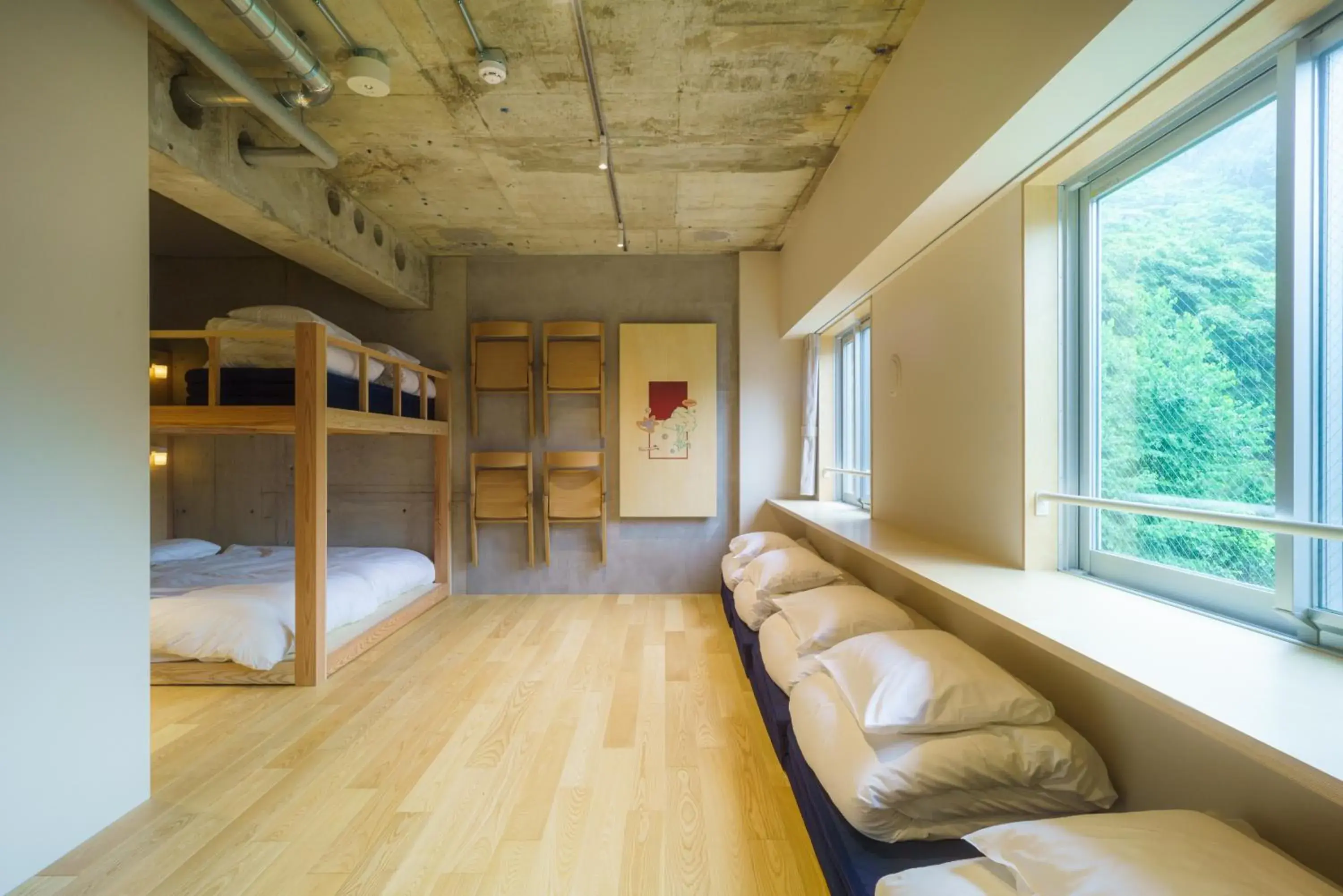 Bed in TAKAONE ACTIVITY&STAY Bed in TAKAONE ACTIVITY&STAY